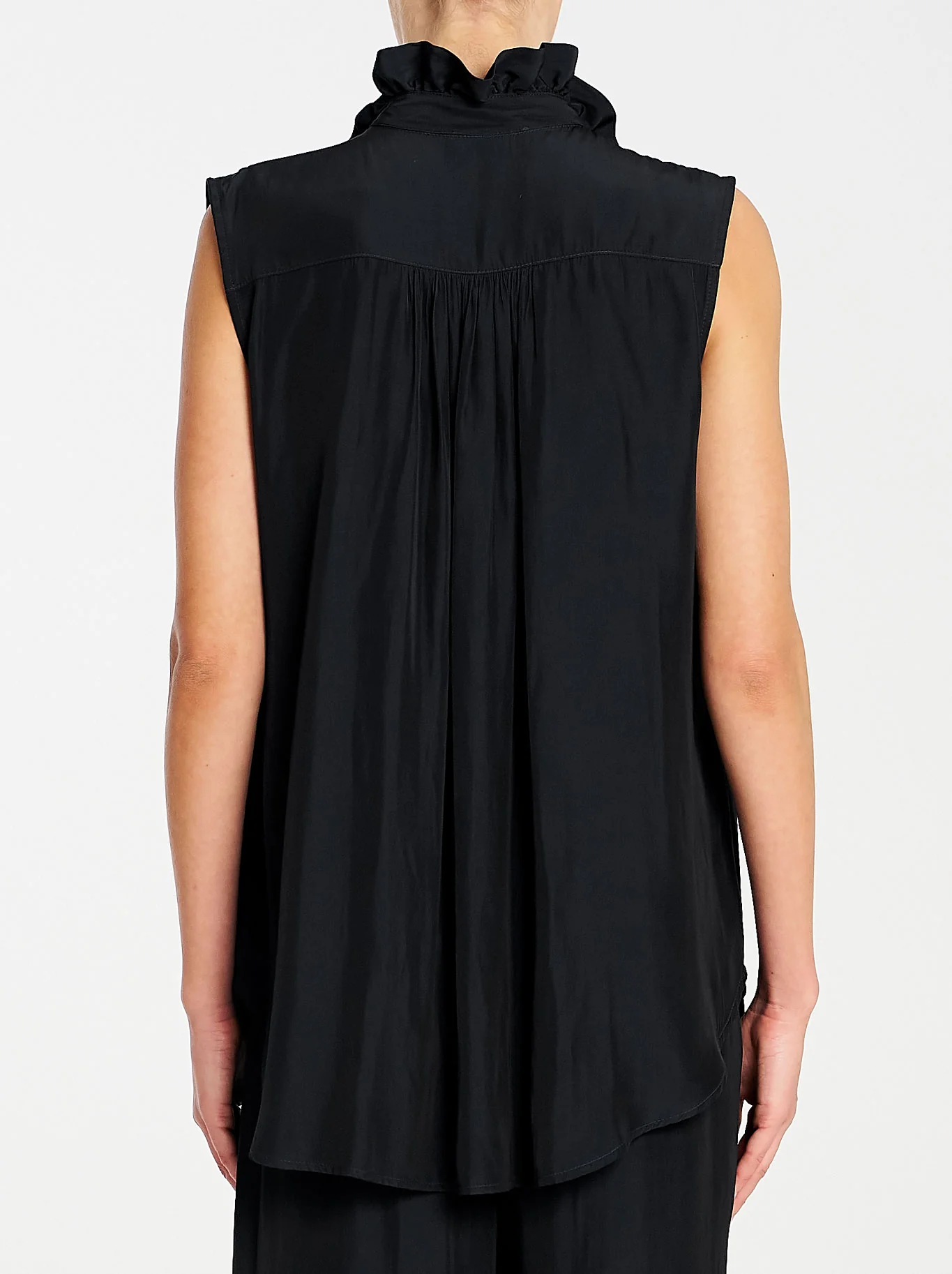 MELA PURDIE FRILL NECK TANK - Image 3