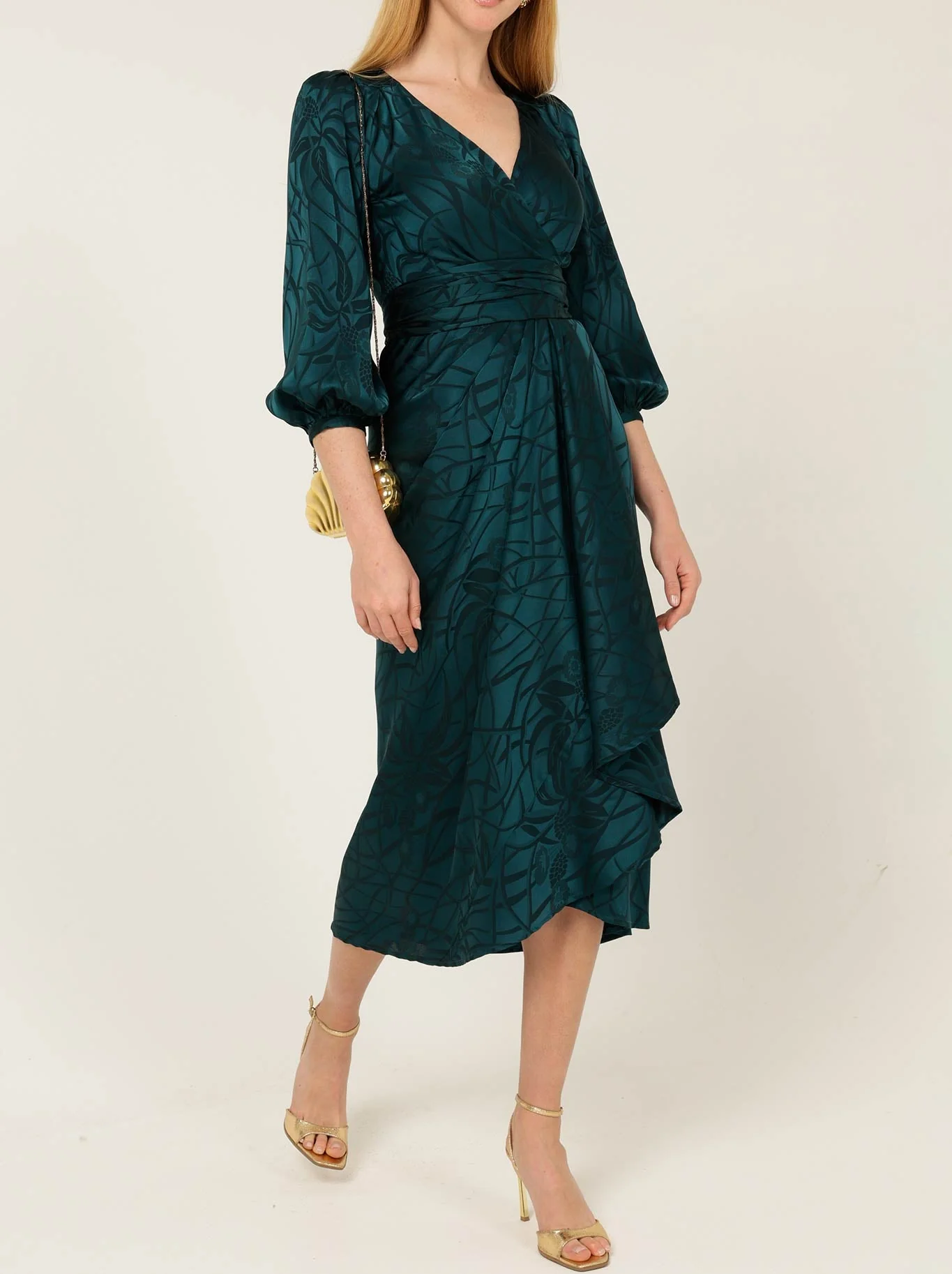 SACHA DRAKE MICHAELLA WRAP DRESS - Image 2