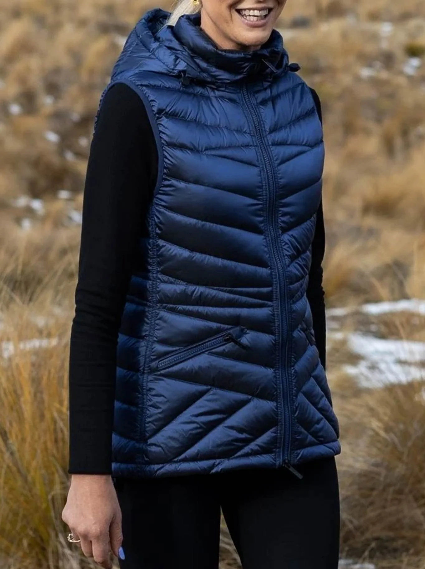 MOKE MARY CLAIRE PACKABLE DOWN PUFFER VEST - Image 4