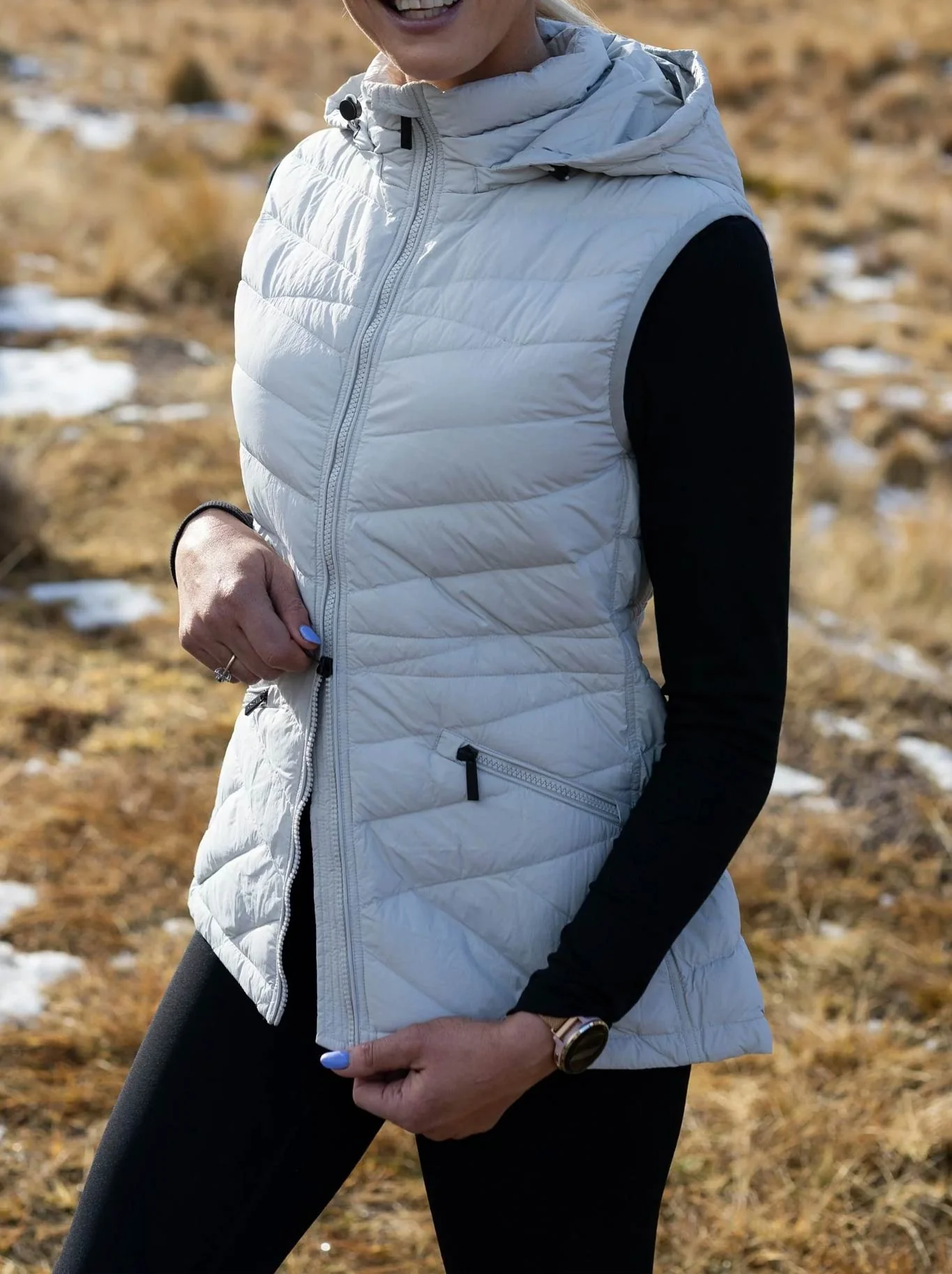 MOKE MARY CLAIRE PACKABLE DOWN PUFFER VEST - Image 7