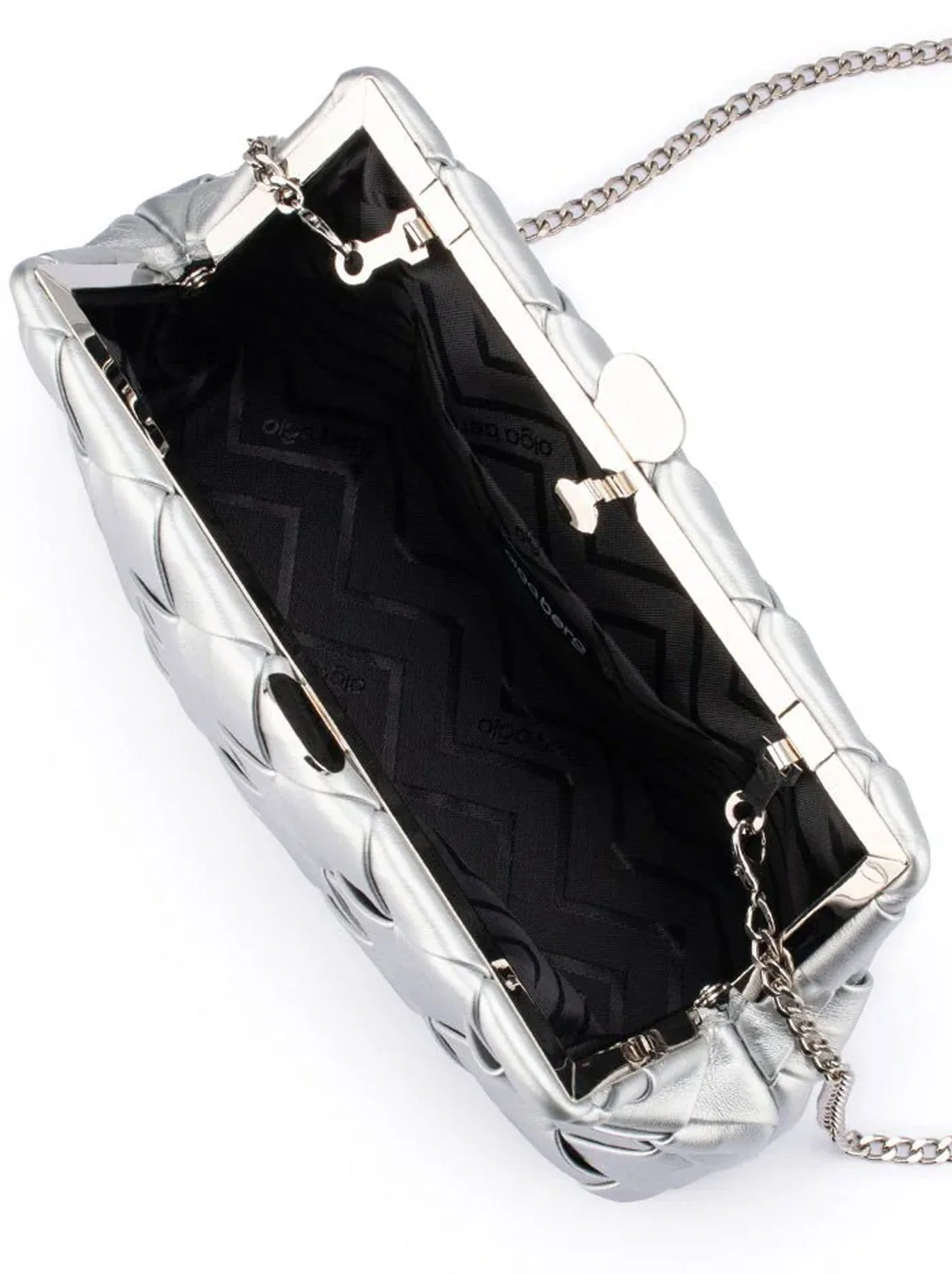 OLGA BERG QUINN WOVEN CLUTCH - Image 11