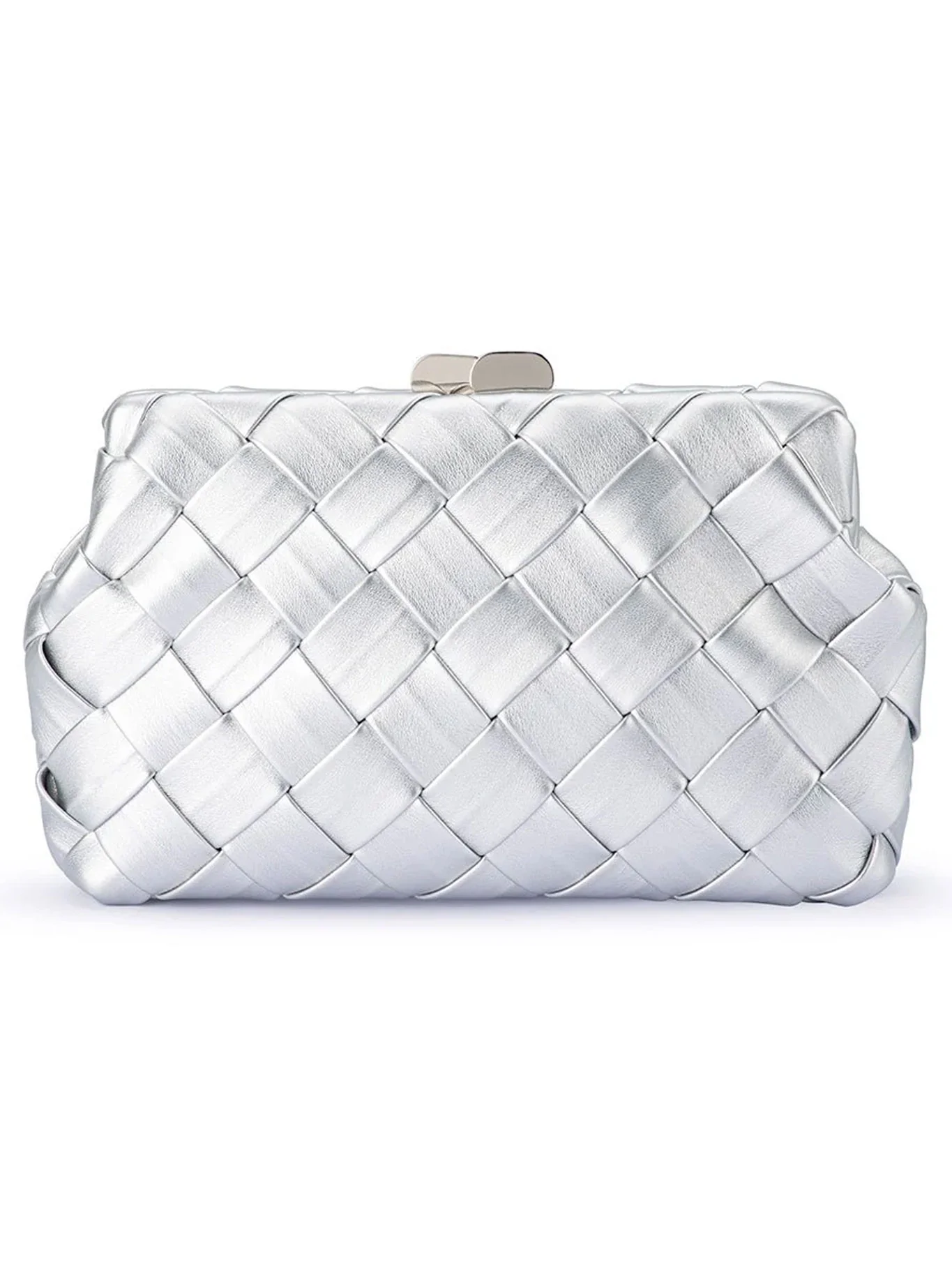 OLGA BERG QUINN WOVEN CLUTCH - Image 7