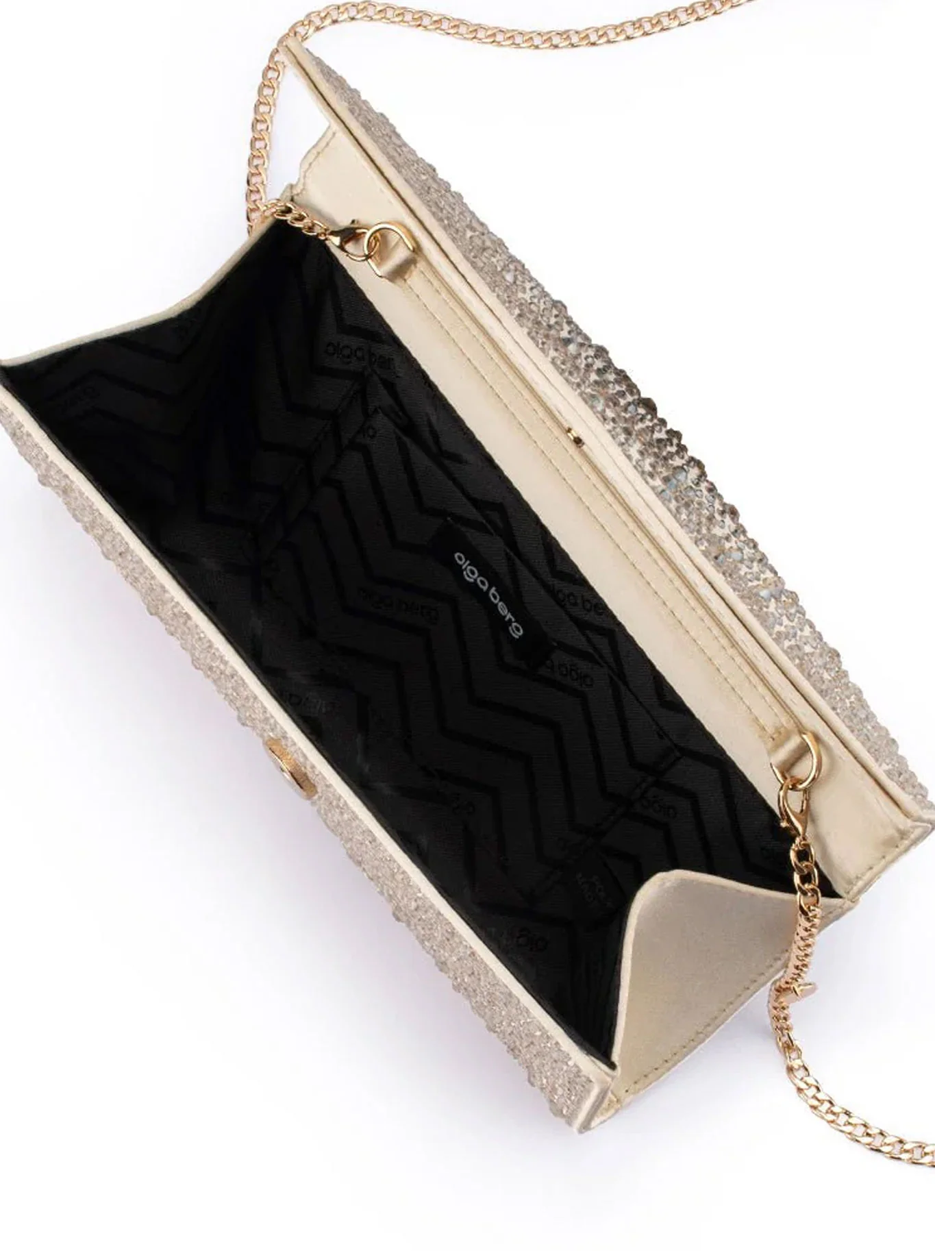 OLGA BERG EMMA CRYSTAL CLUTCH - Image 10