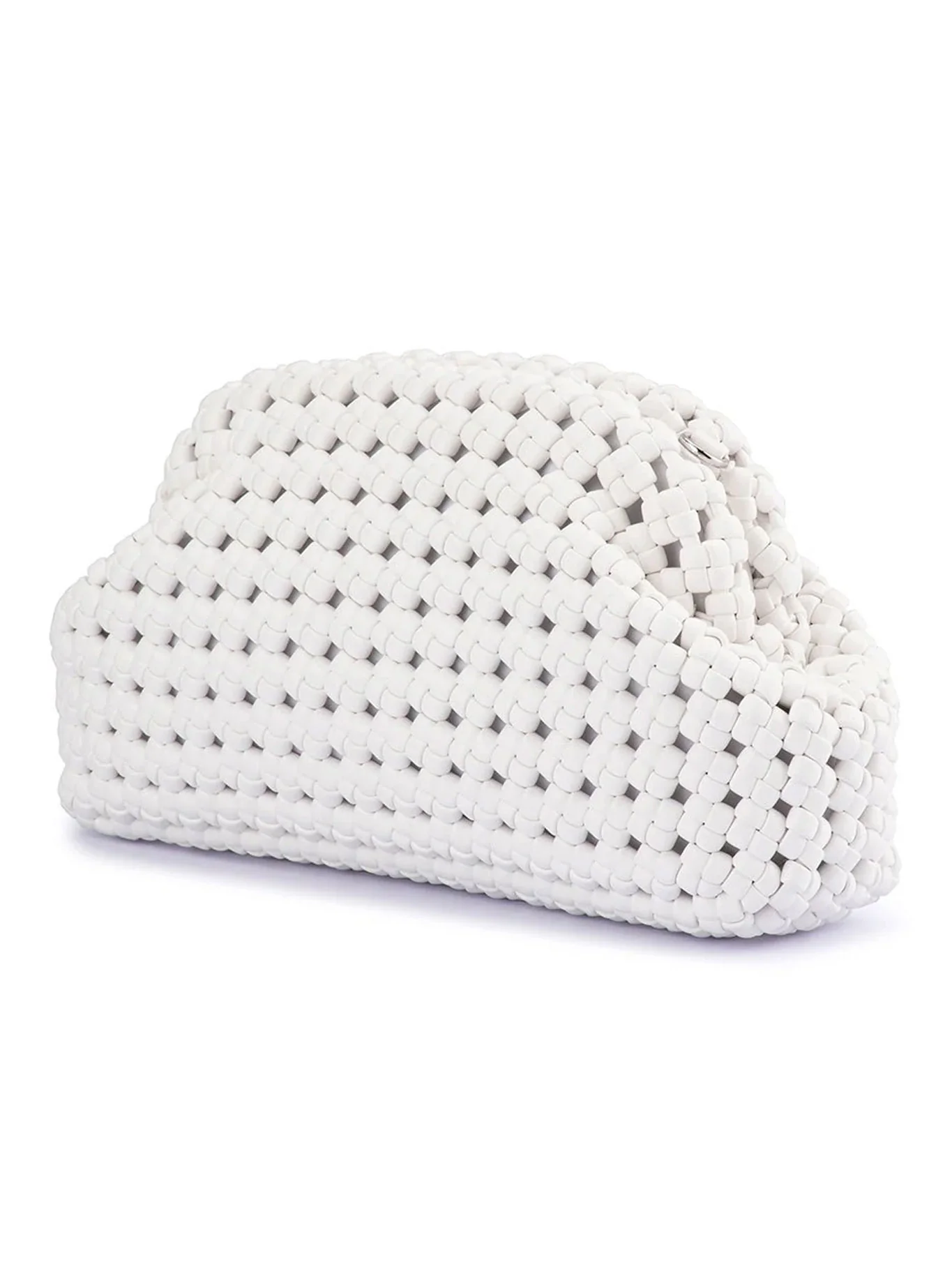 OLGA BERG EVERLY HAND WOVEN CLUTCH - Image 5