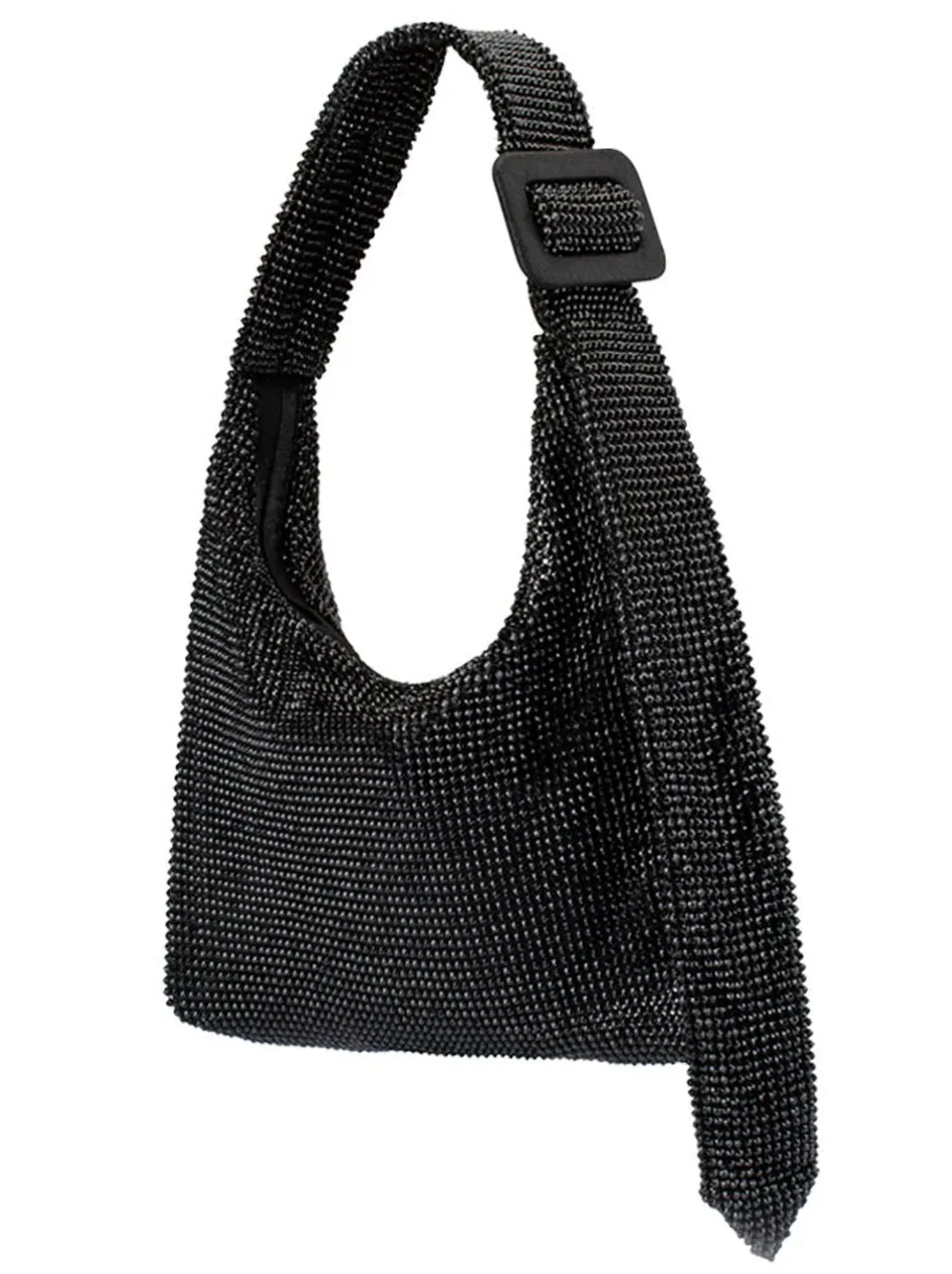 OLGA BERG CALYPSO CRYSTAL MESH BAG - Image 3