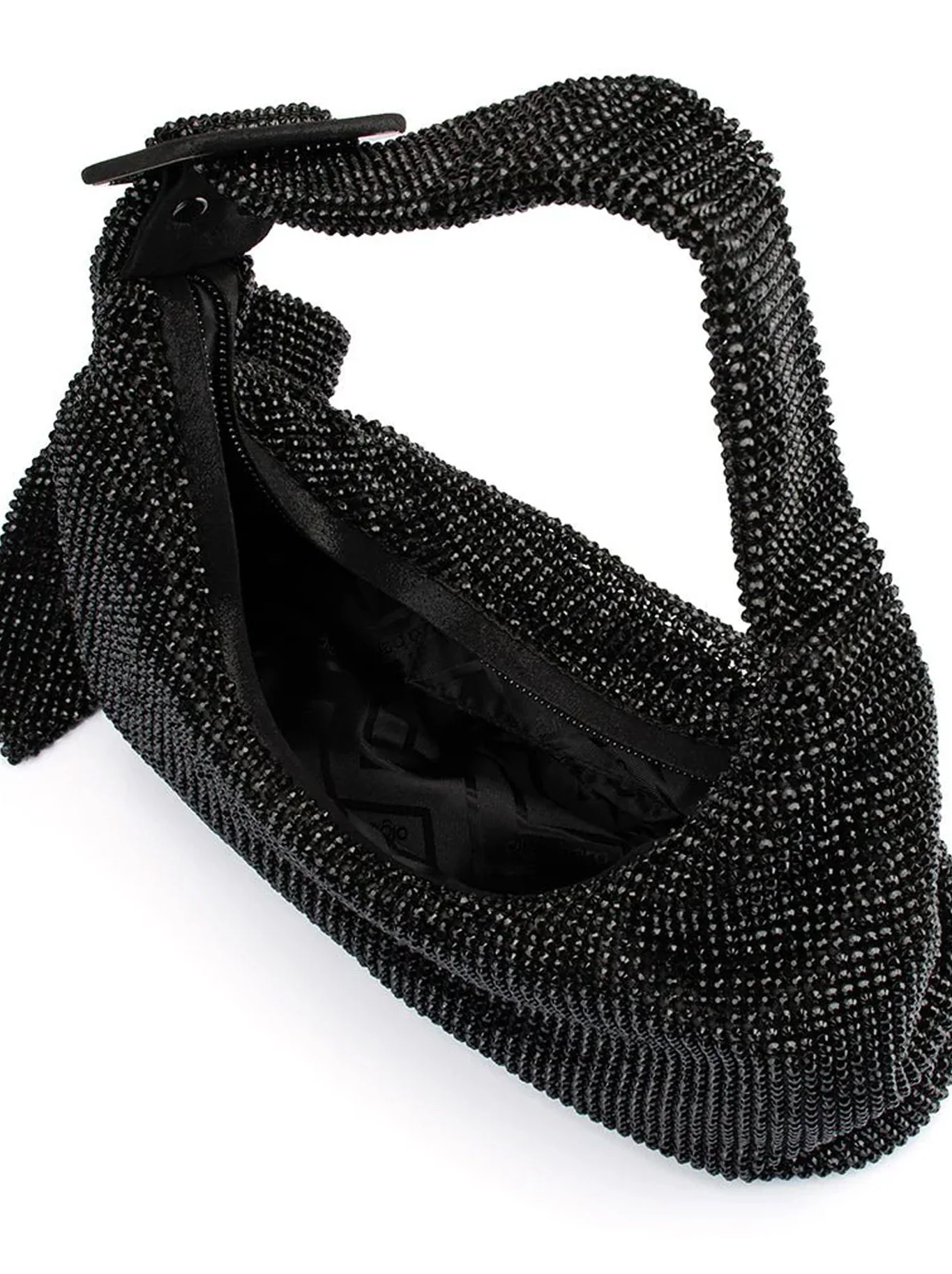 OLGA BERG CALYPSO CRYSTAL MESH BAG - Image 4