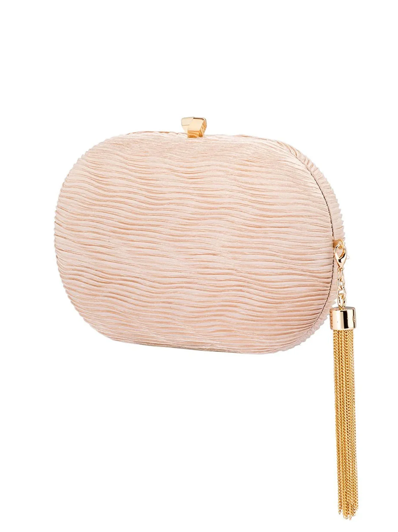 OLGA BERG NATALIE PLEATED CLUTCH - Image 10