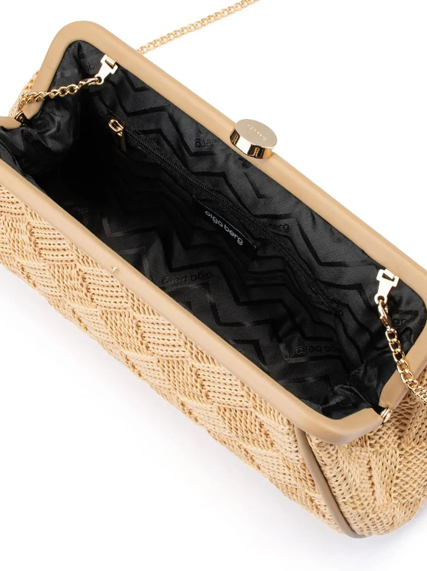 OLGA BERG LOIS WOVEN BAG - Image 11