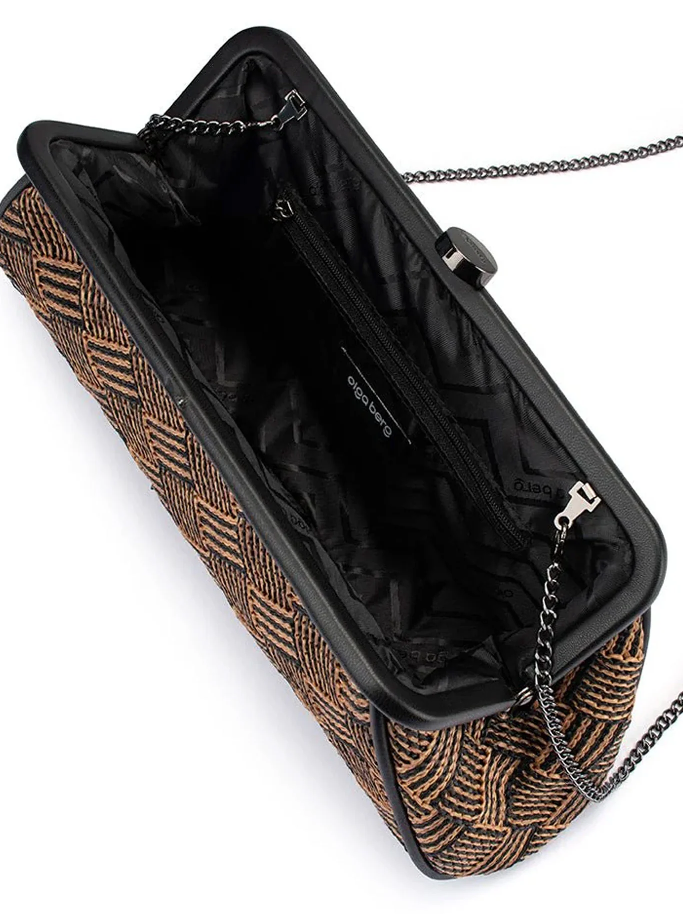 OLGA BERG LOIS WOVEN BAG - Image 5