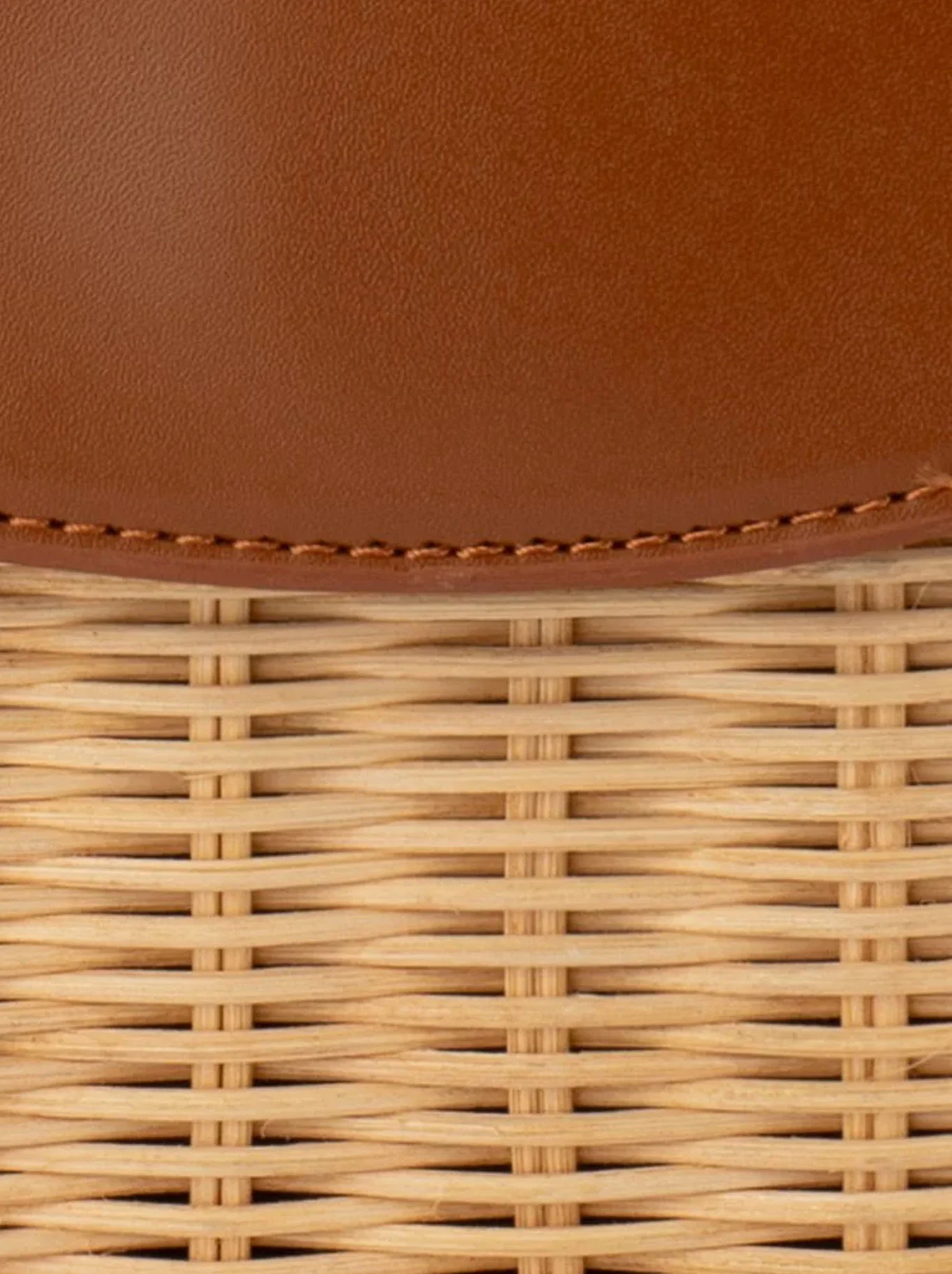 OLGA BERG ELLE WICKER BAG - Image 14
