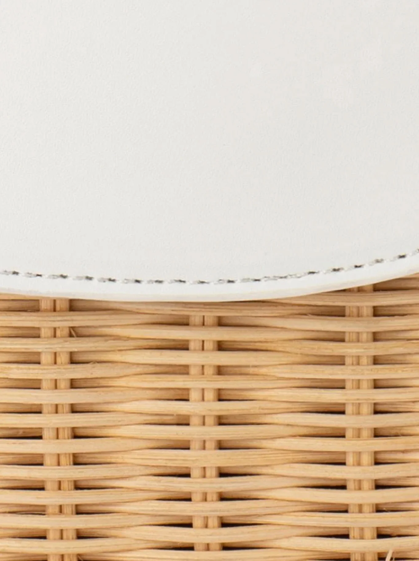 OLGA BERG ELLE WICKER BAG - Image 21