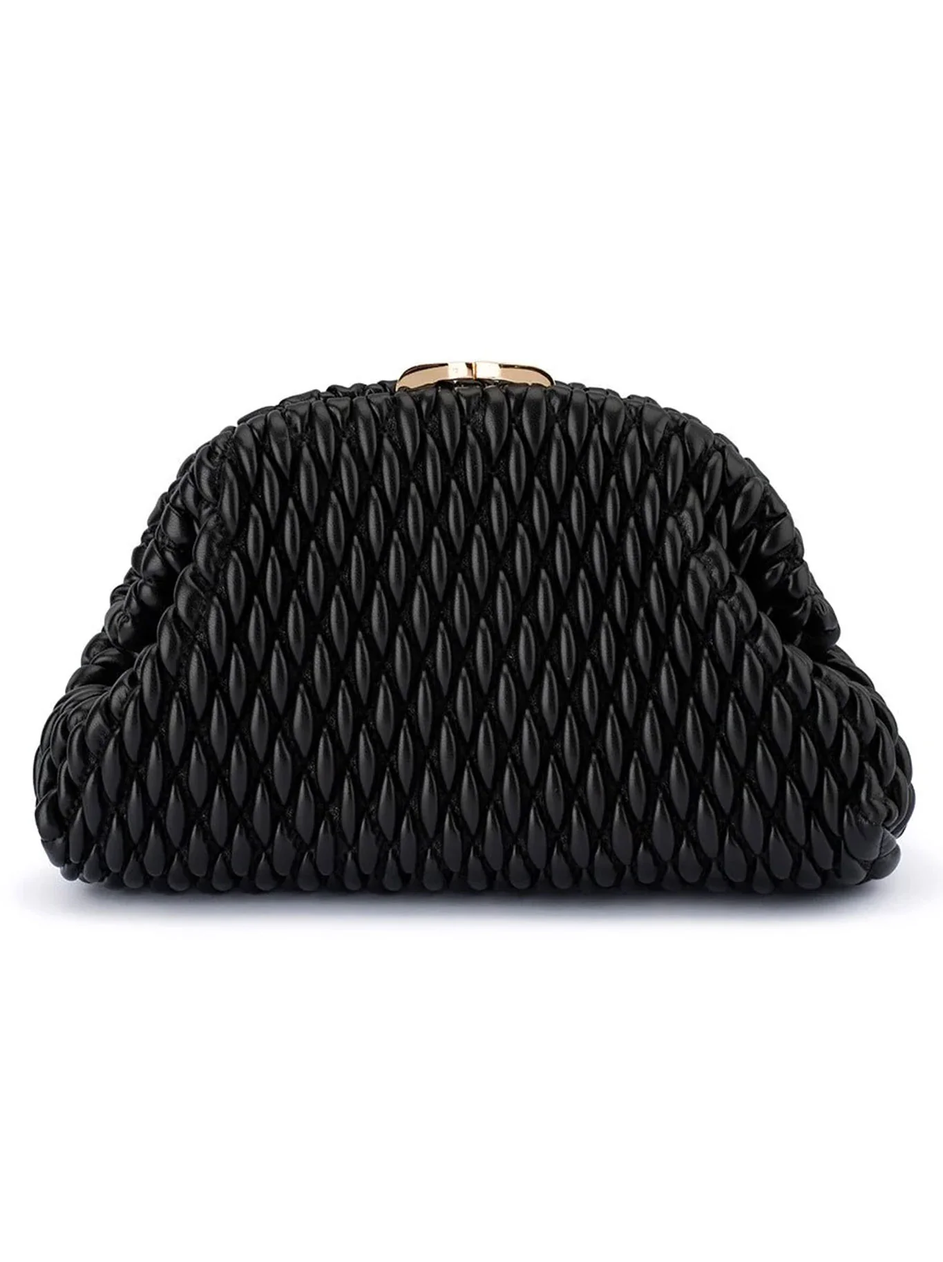 OLGA BERG PAIGE TEXTURED CLUTCH