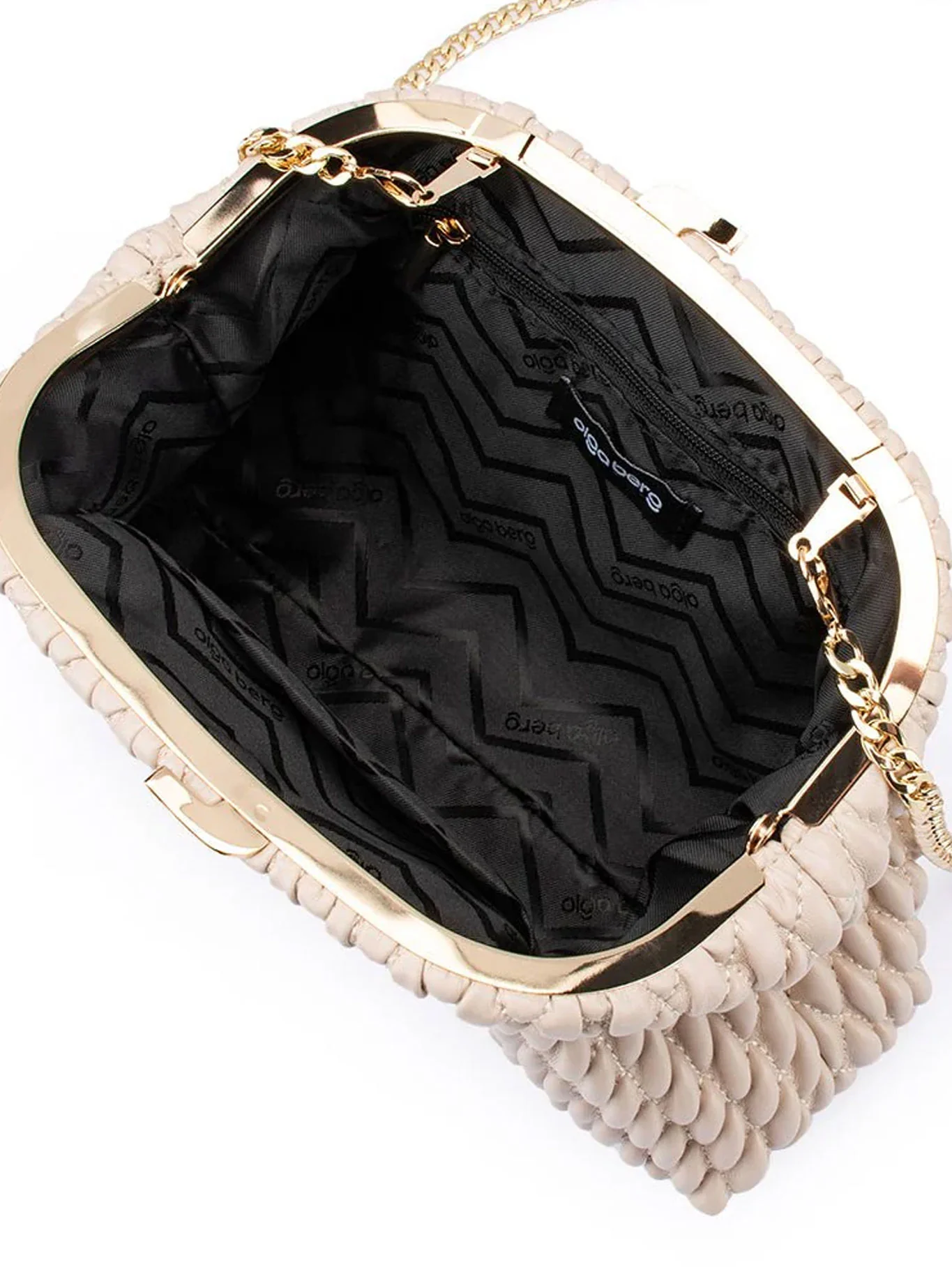 OLGA BERG PAIGE TEXTURED CLUTCH - Image 11