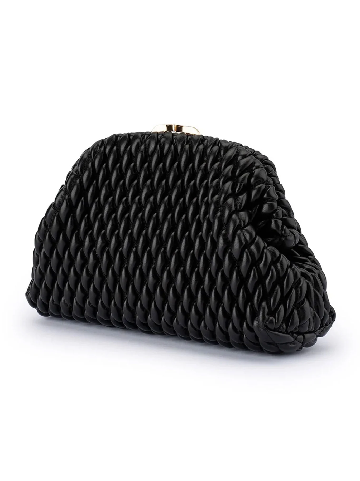 OLGA BERG PAIGE TEXTURED CLUTCH - Image 4