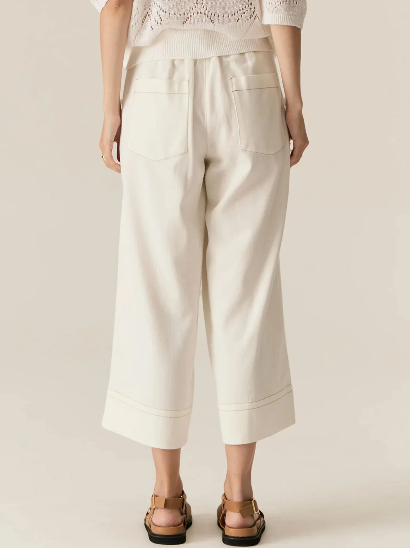 POL CARSEN CROP DENIM PANT - Image 6