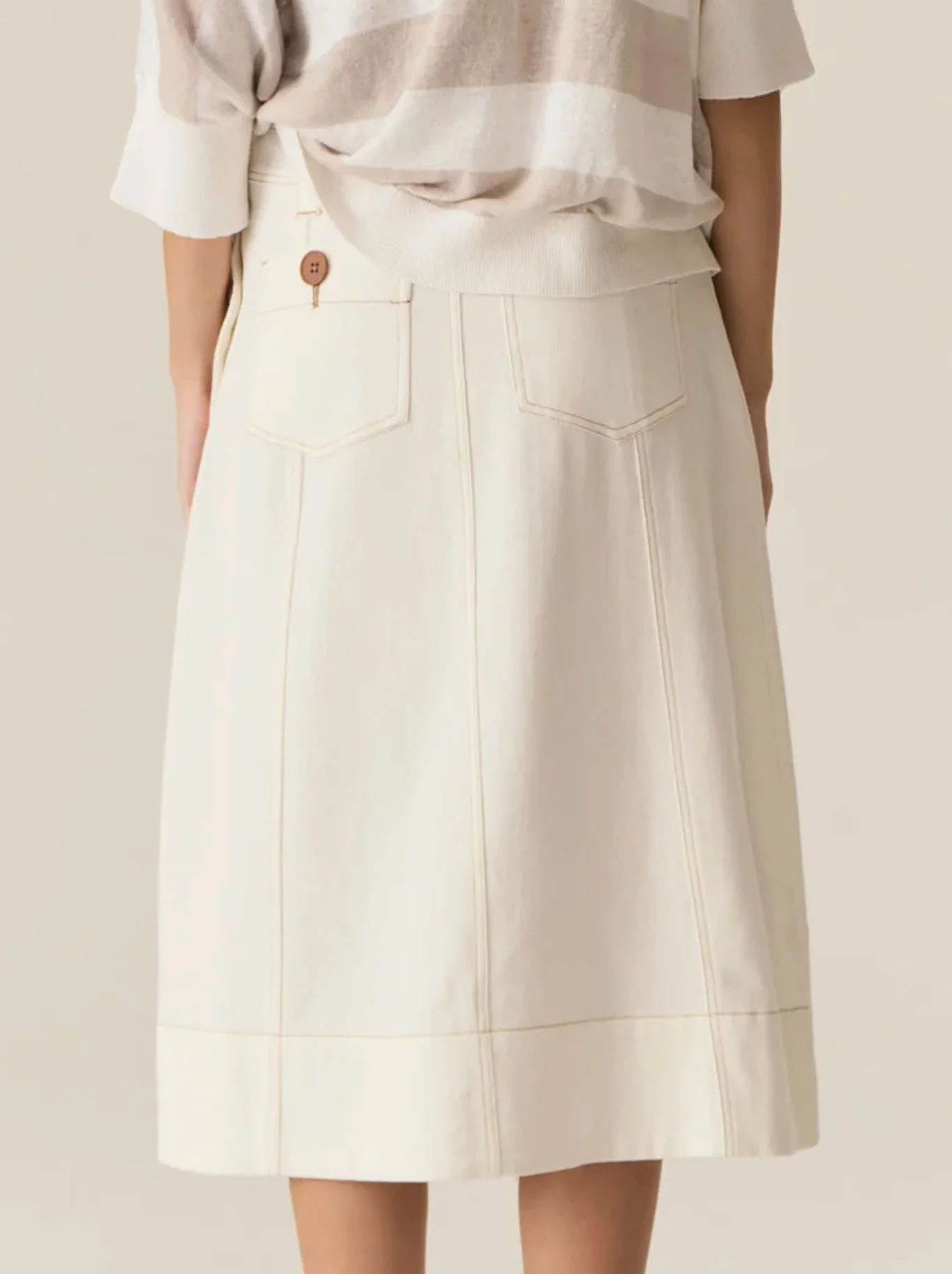 POL CARSEN DENIM SKIRT - Image 5
