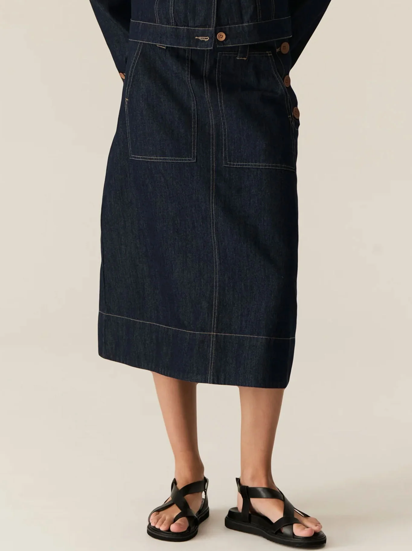 POL CARSEN DENIM SKIRT - Image 7