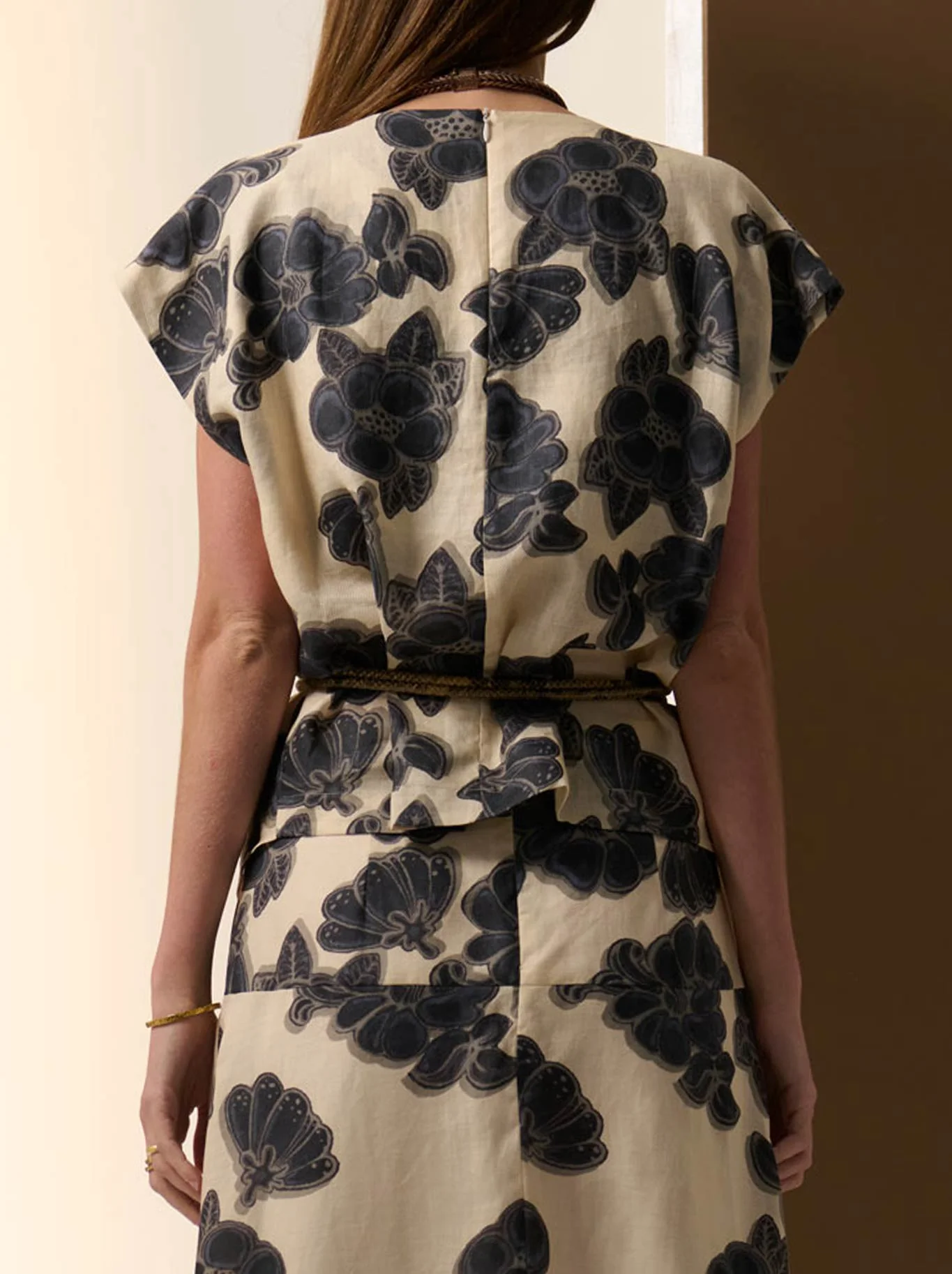 POL AMARA DRAPED TOP - Image 4