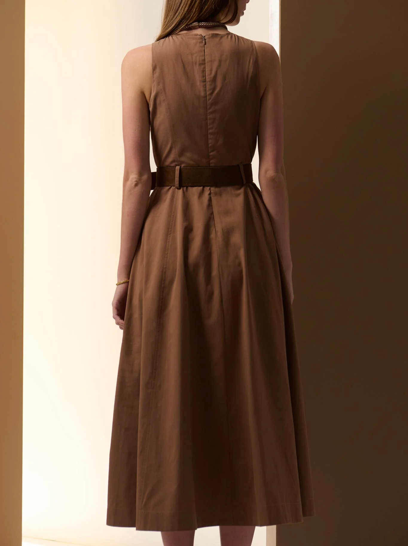 POL ODETTE BELTED DRESS - Image 5