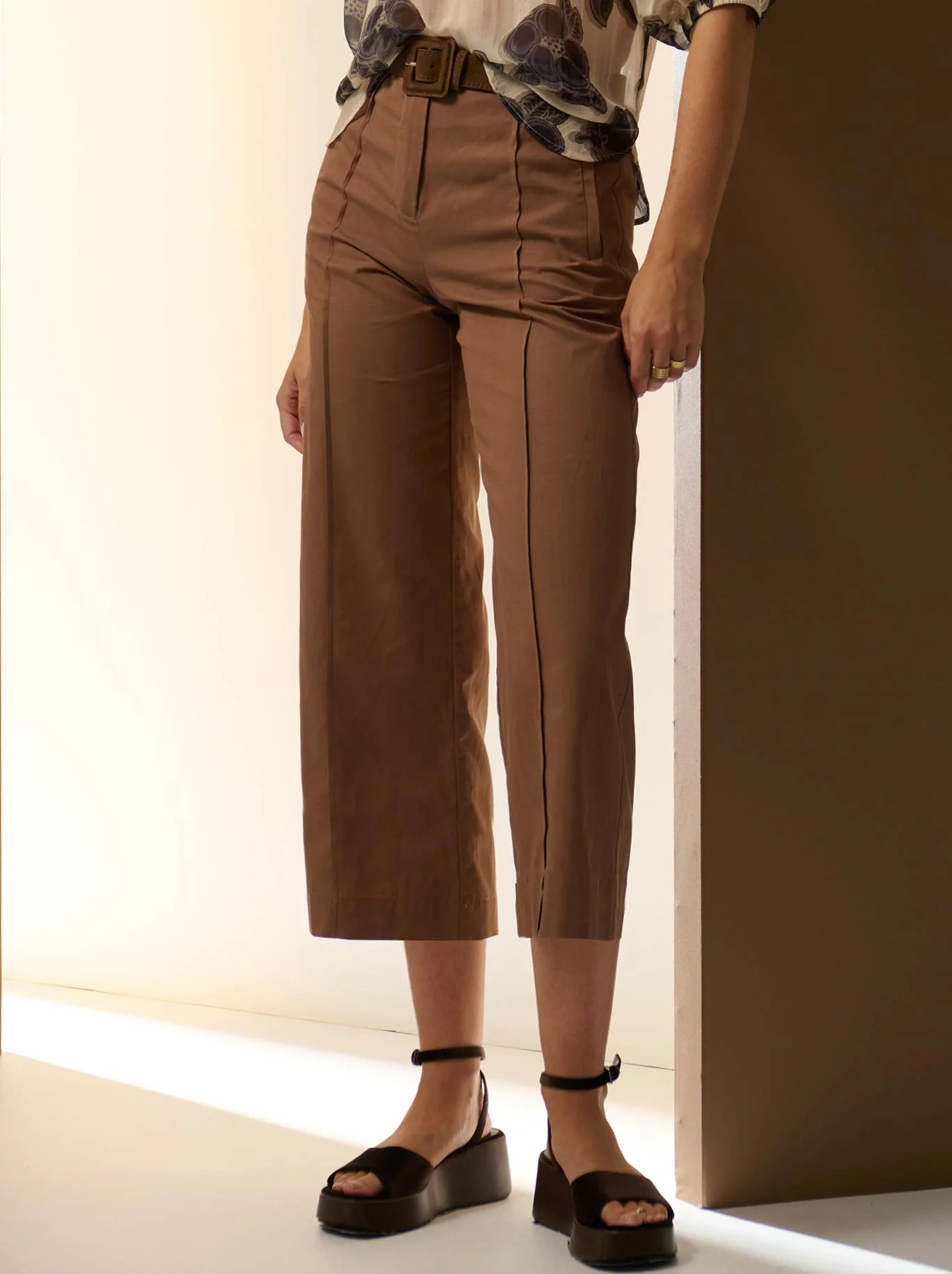 POL ODETTE BELTED PANT - Image 3