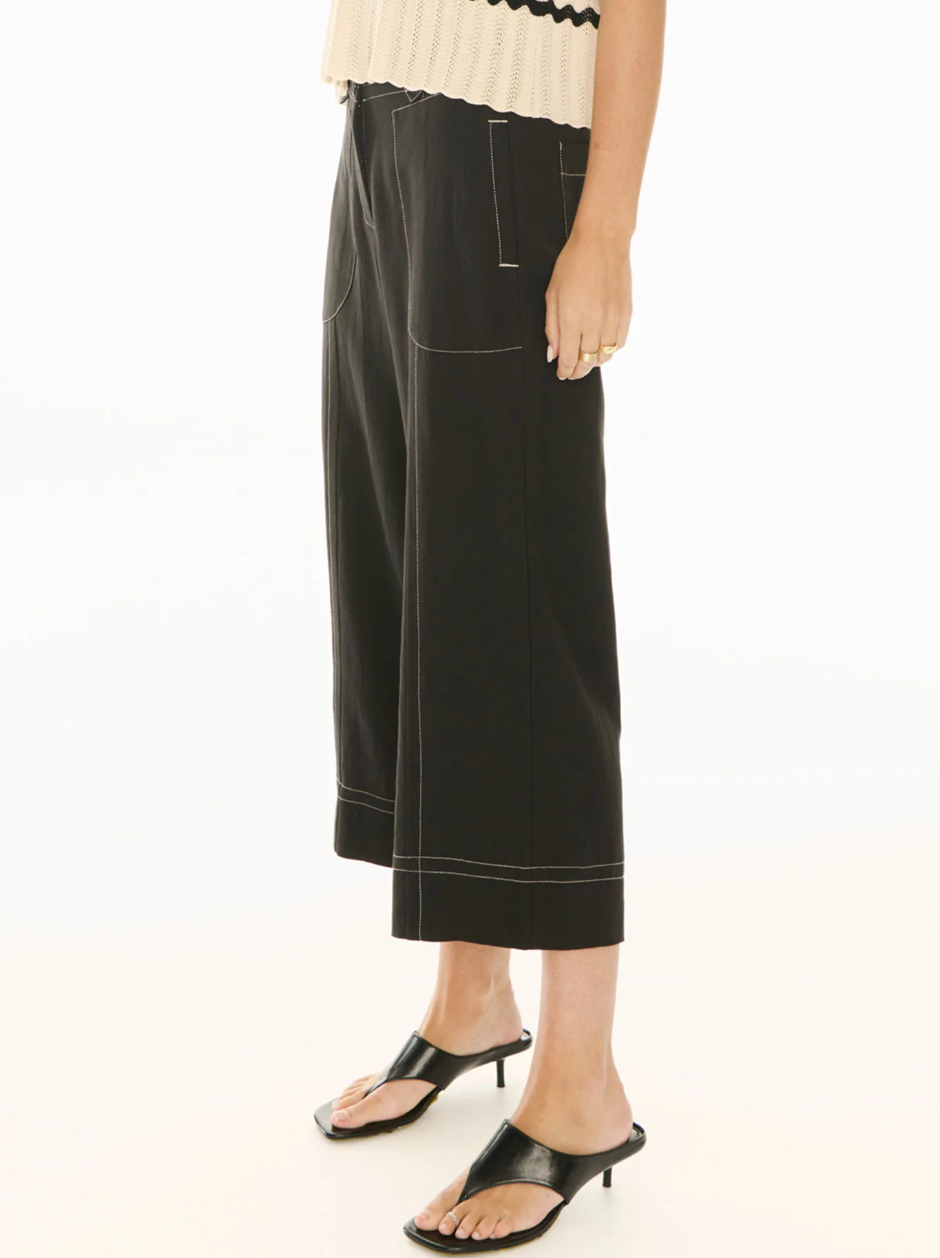 POL OSKAR CROPPED PANT - Image 3