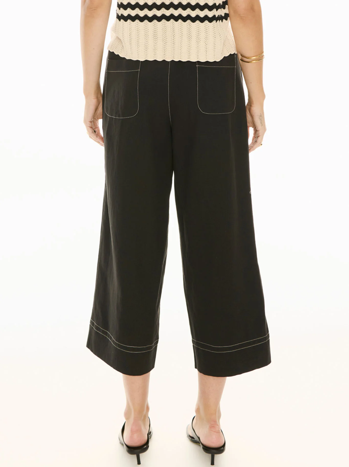 POL OSKAR CROPPED PANT - Image 4