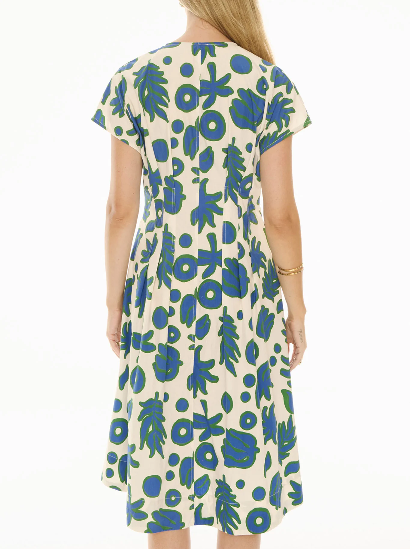 POL JAINE TUCKED DRESS - Image 5