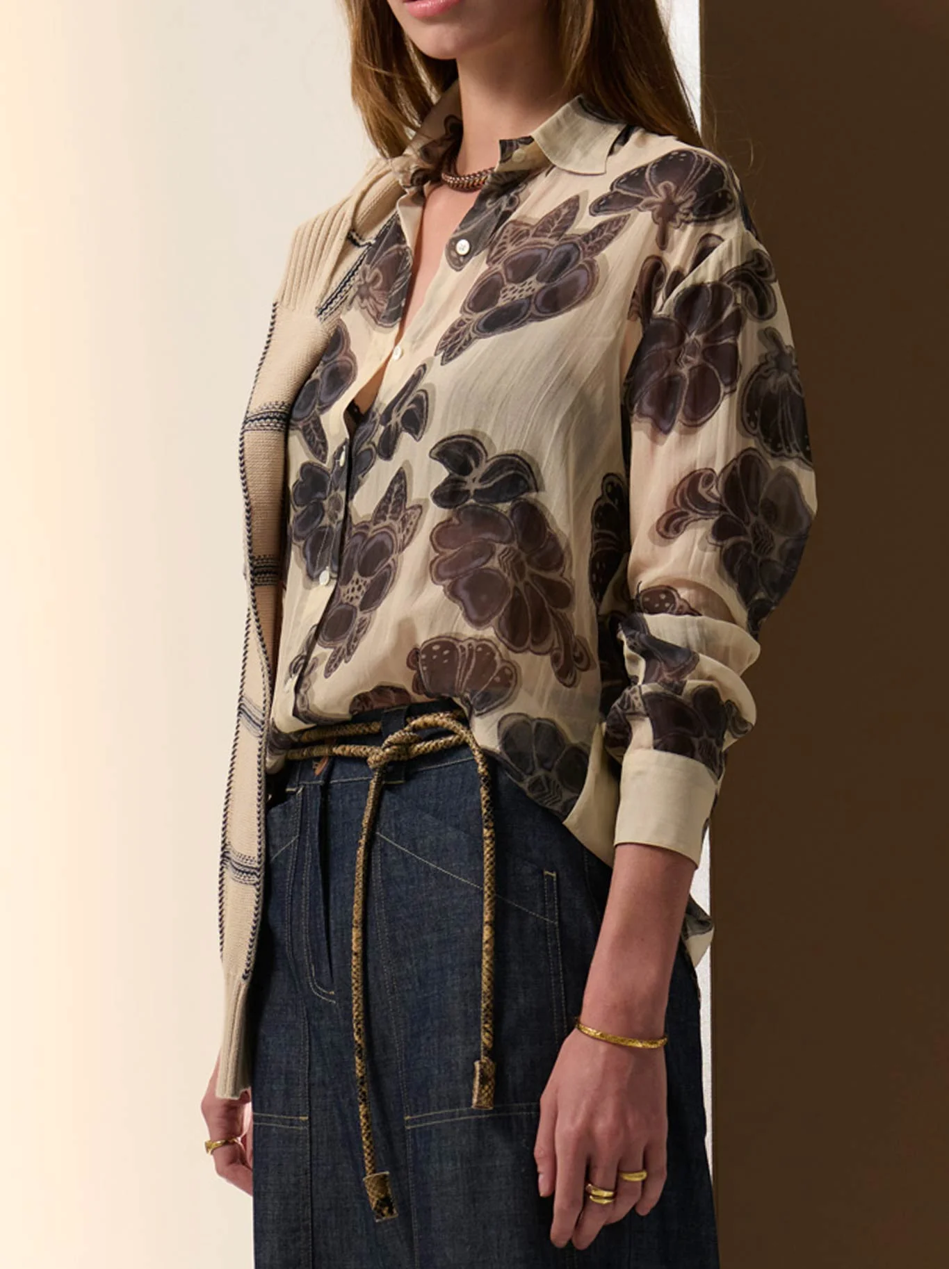 POL AMARA SILK SHIRT - Image 3
