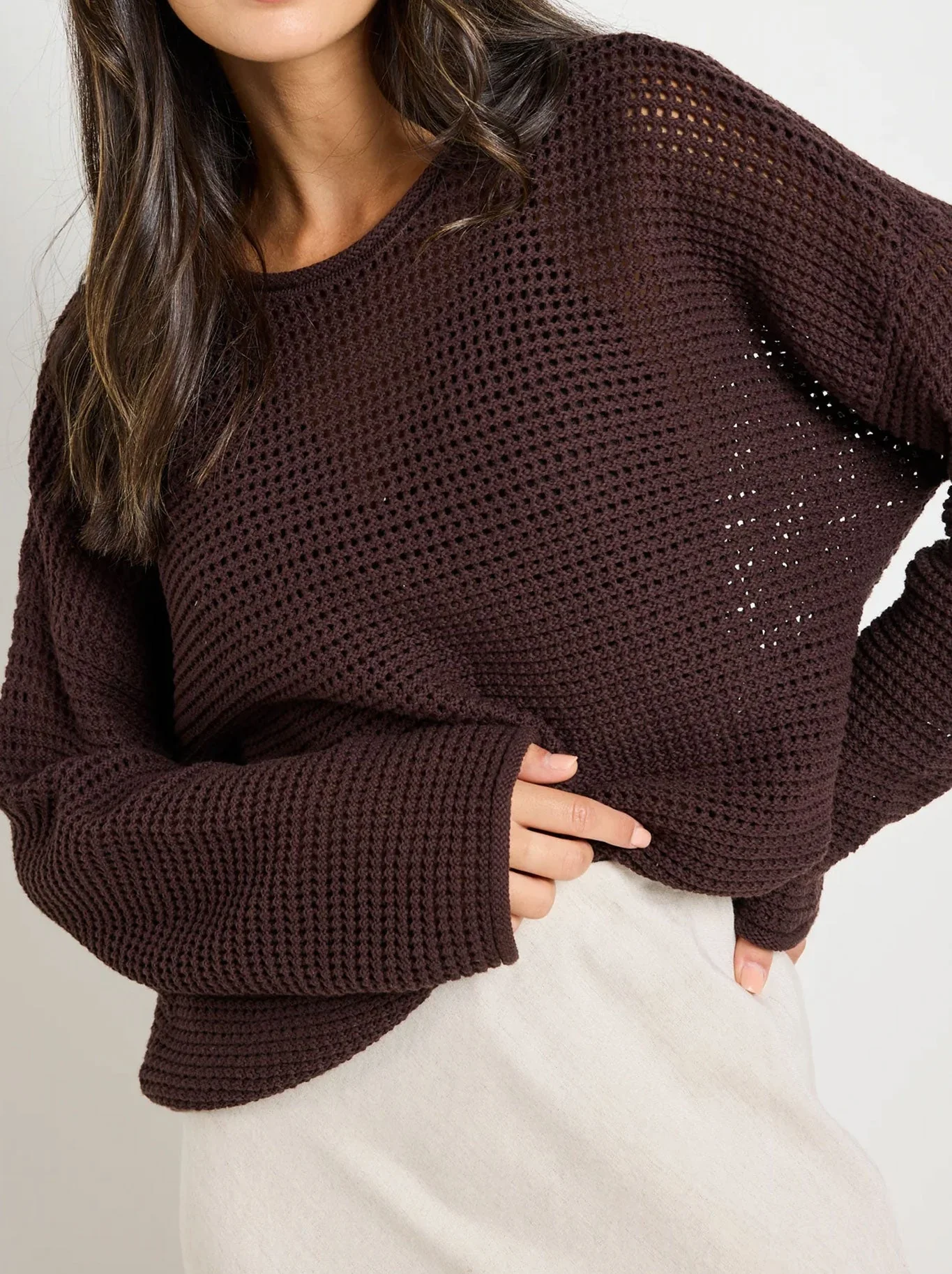 RE:UNION THE LABEL DAWN CROCHET JUMPER - Image 2