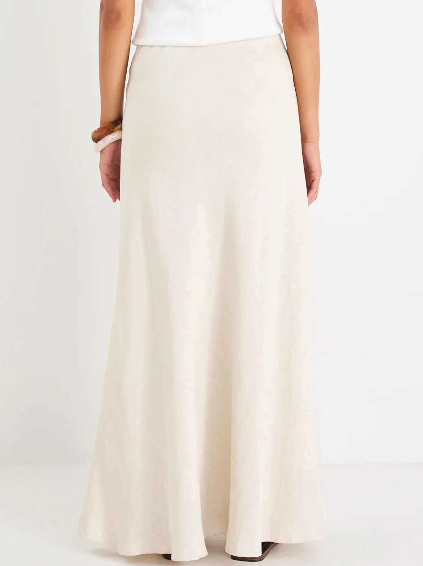 RE:UNION THE LABEL LAGOS LINEN MAXI SKIRT - Image 2