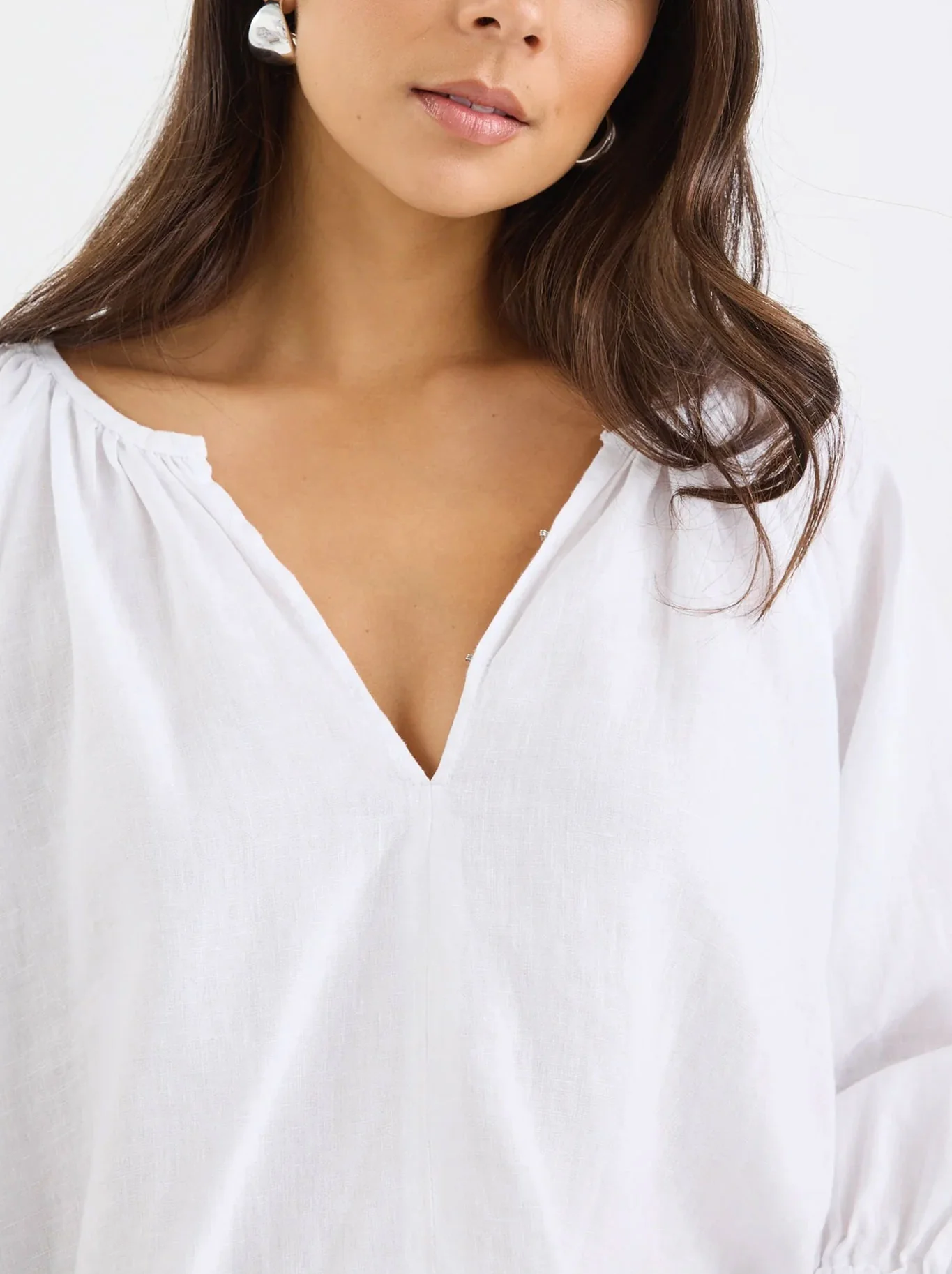 RE:UNION THE LABEL REVOLUTIONARY LINEN TOP - Image 3