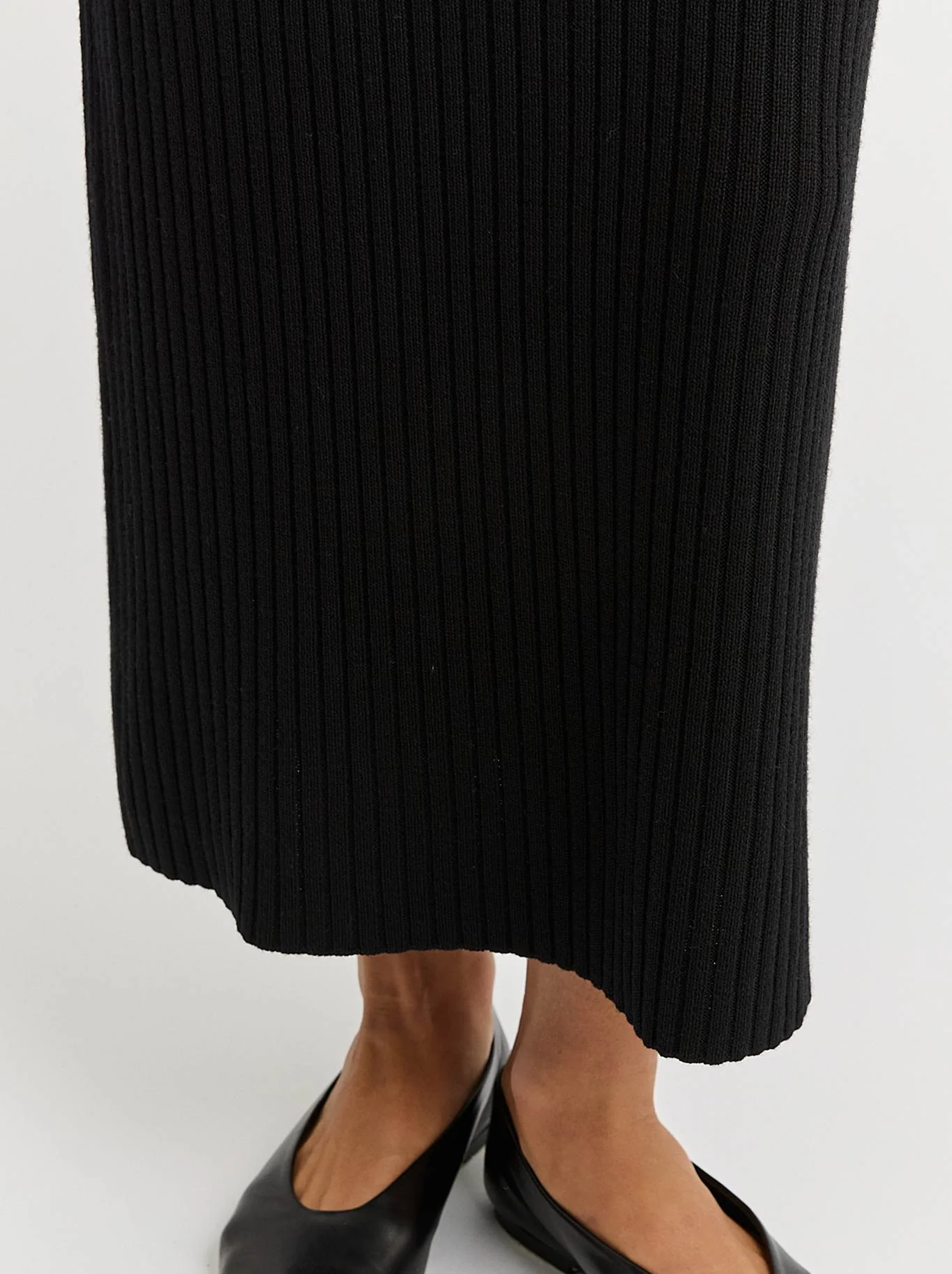 TOORALLIE RIB KNIT SKIRT - Image 3