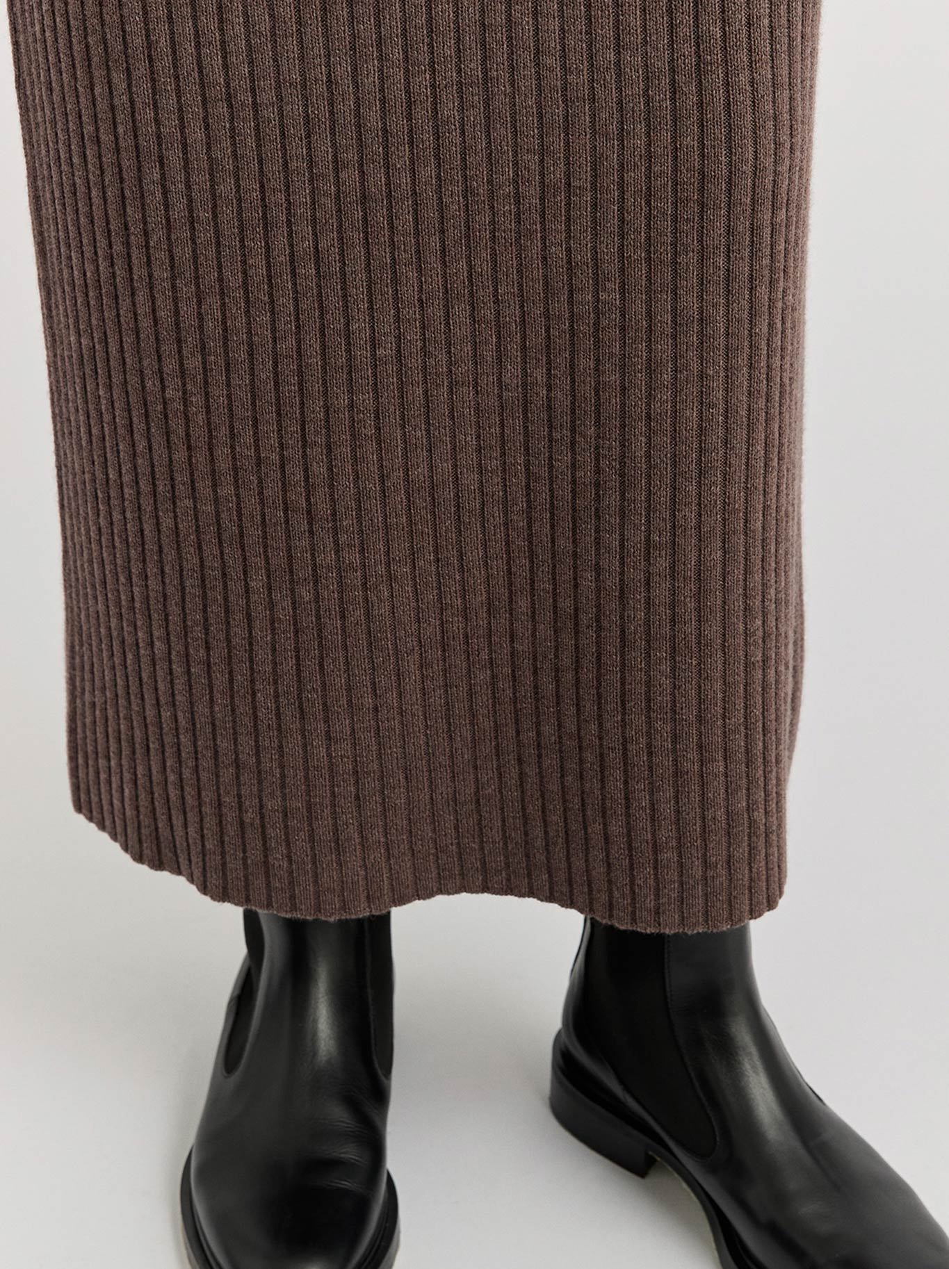 TOORALLIE RIB KNIT SKIRT - Image 7