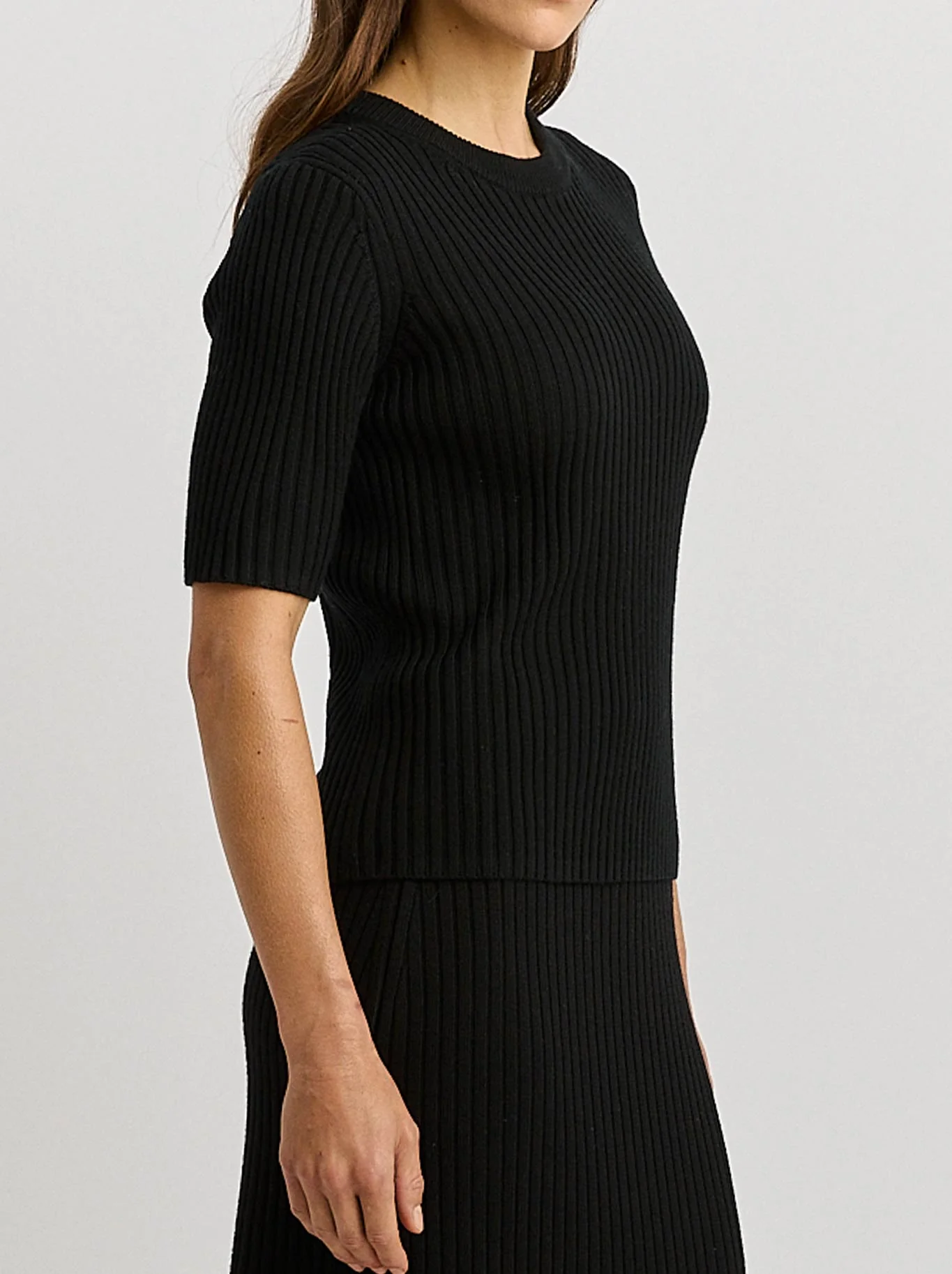 TOORALLIE RIB KNIT TOP - Image 2