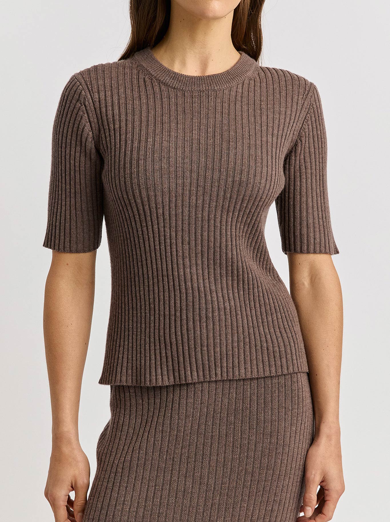 TOORALLIE RIB KNIT TOP - Image 5