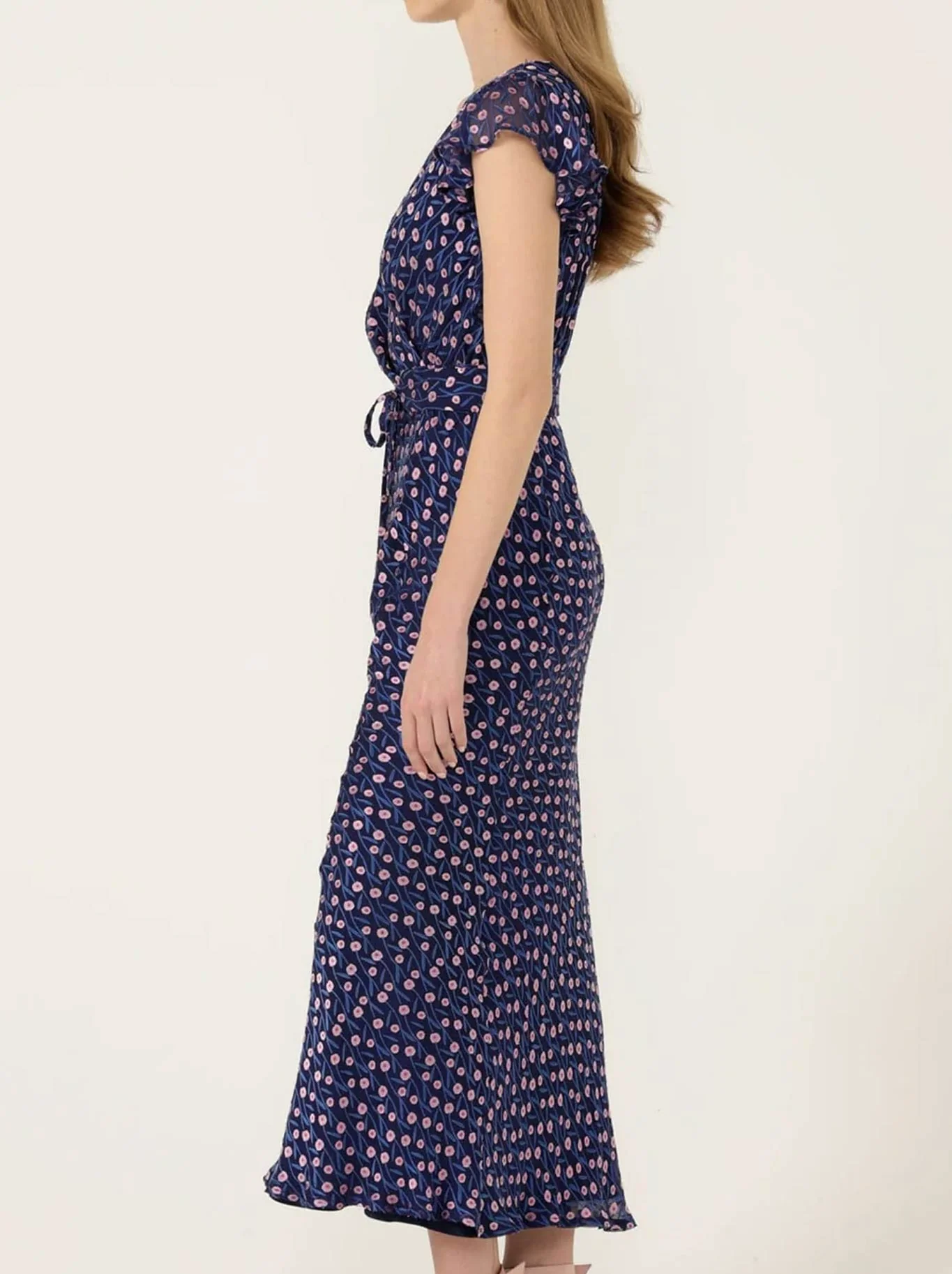 SACHA DRAKE FLEUR DE LYS MIDI DRESS - Image 3