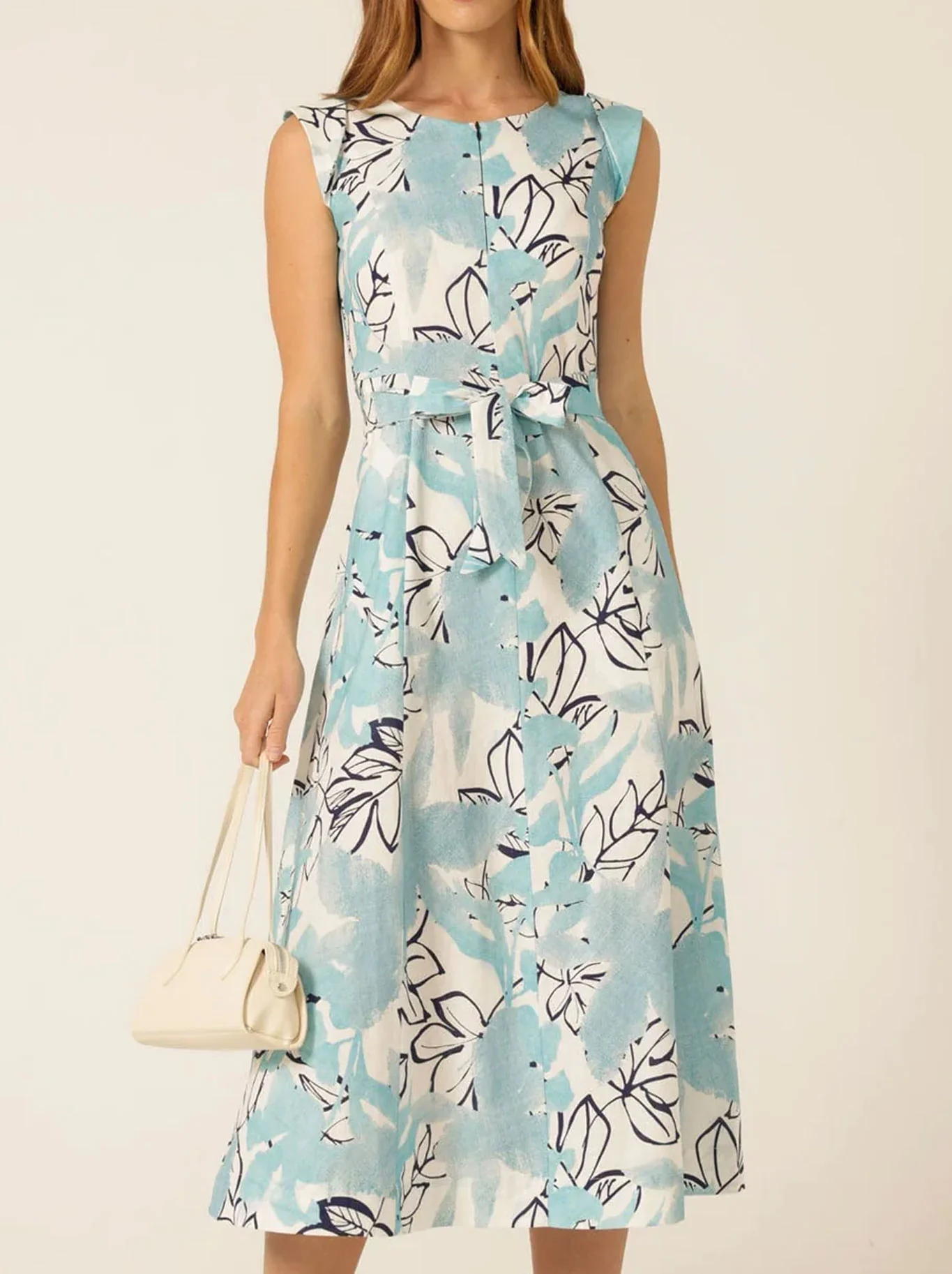 SACHA DRAKE LINEN AFFAIR DRESS