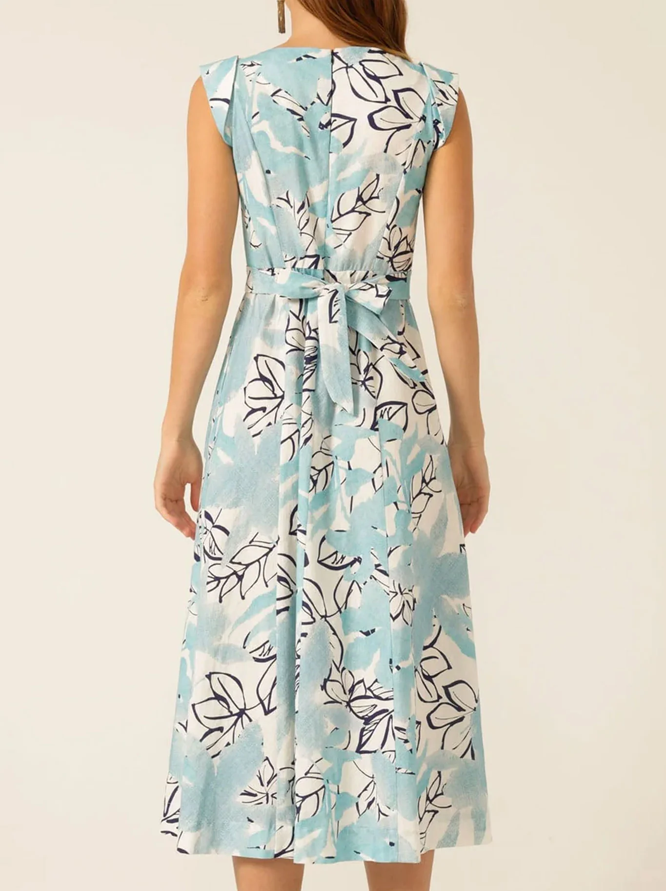 SACHA DRAKE LINEN AFFAIR DRESS - Image 6