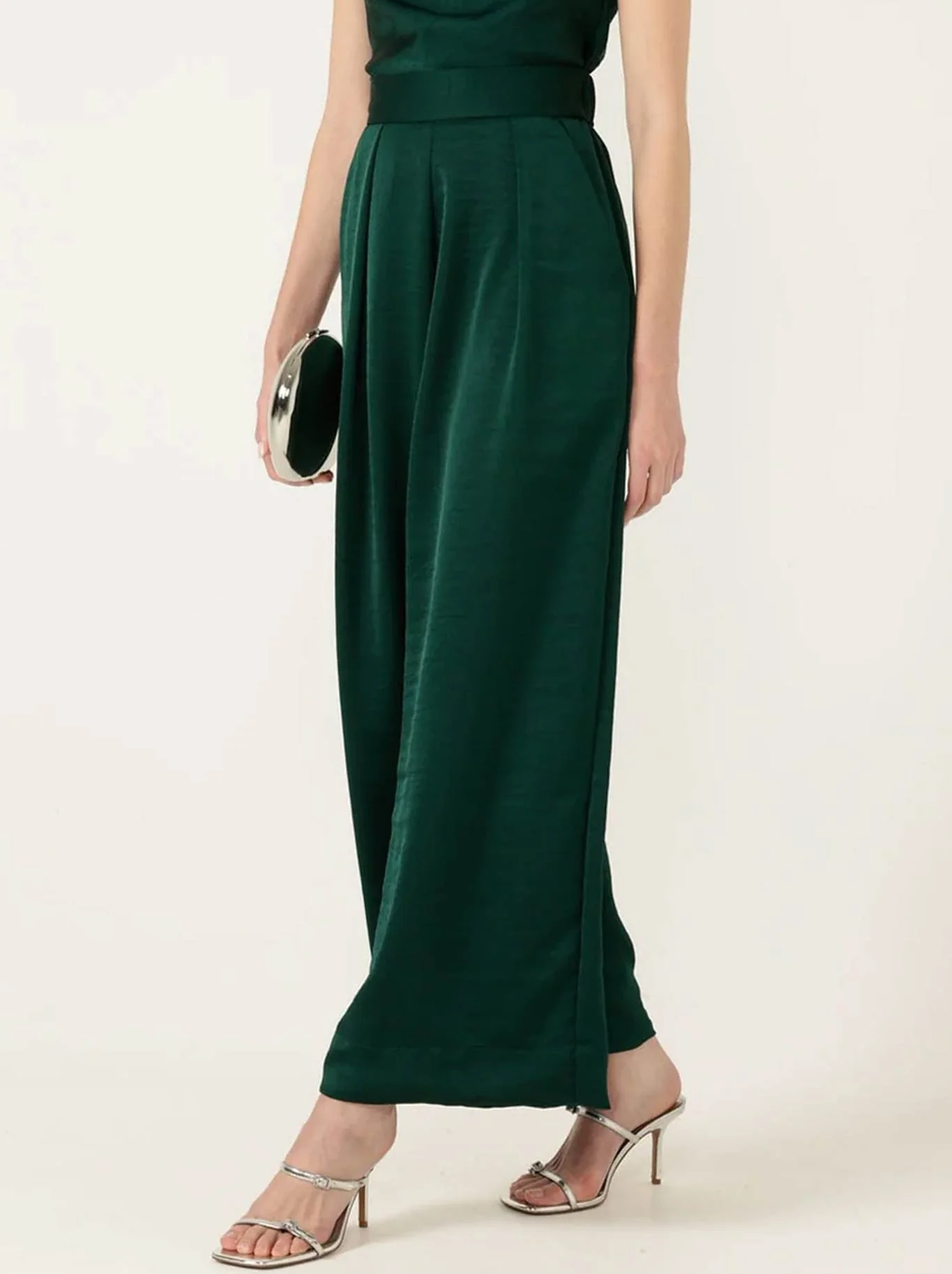 SACHA DRAKE LUXE PLEATED TROUSER - Image 2