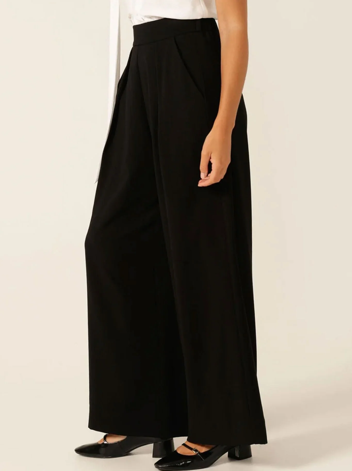 SACHA DRAKE PLEATED TROUSER - Image 2