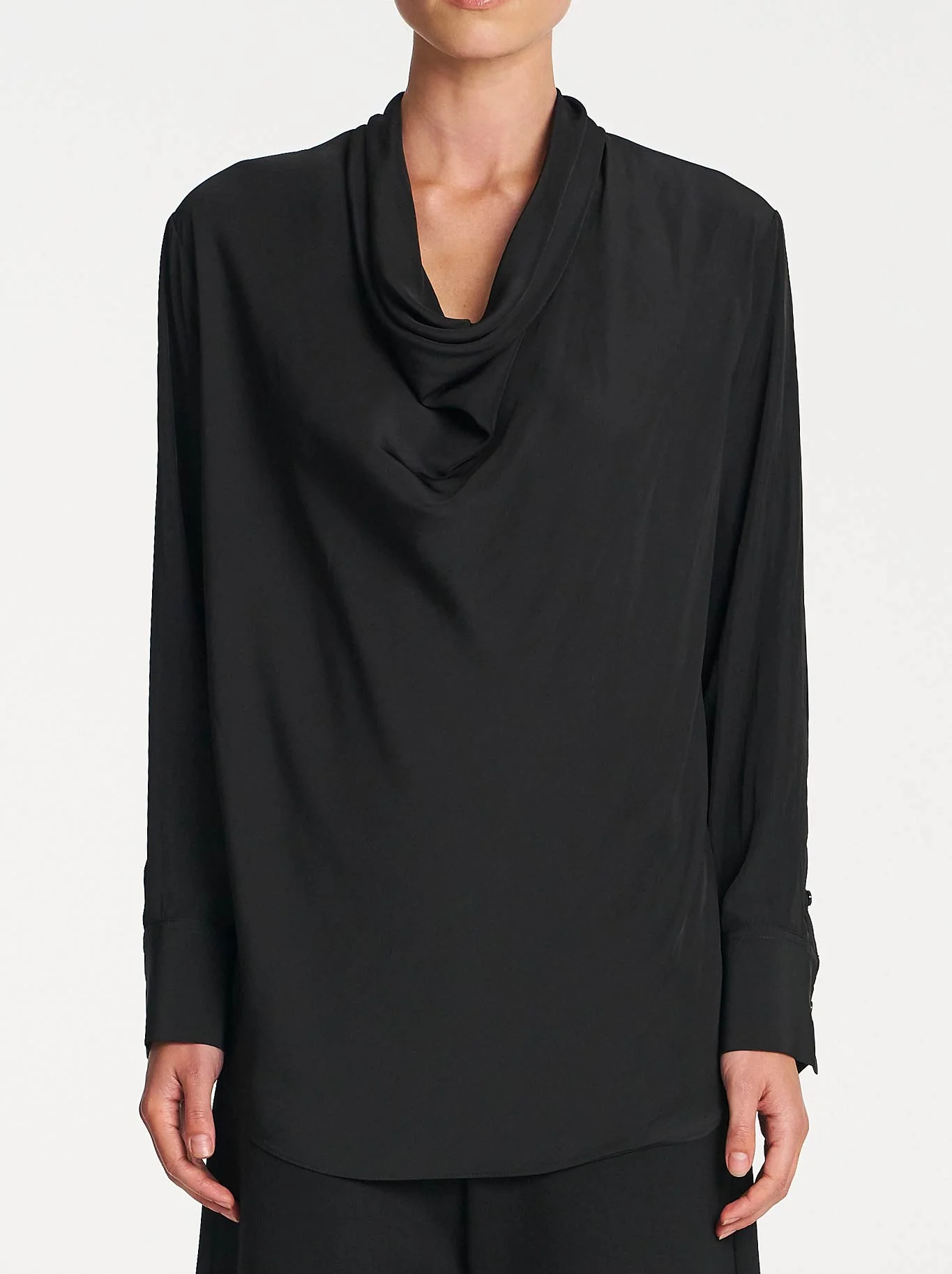 MELA PURDIE SCALLOP BLOUSE