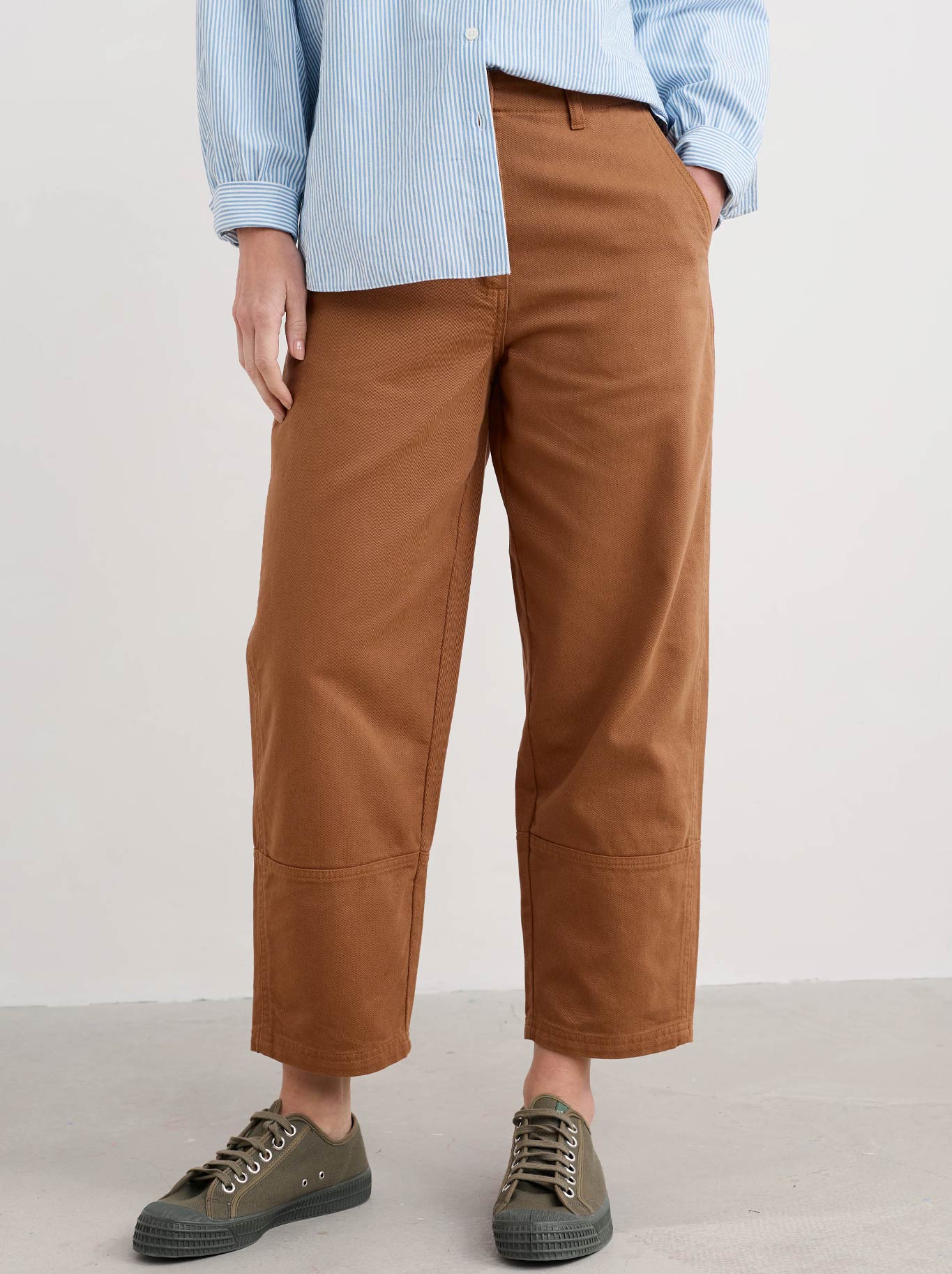 SEASALT PAINTED FORMS TROUSER