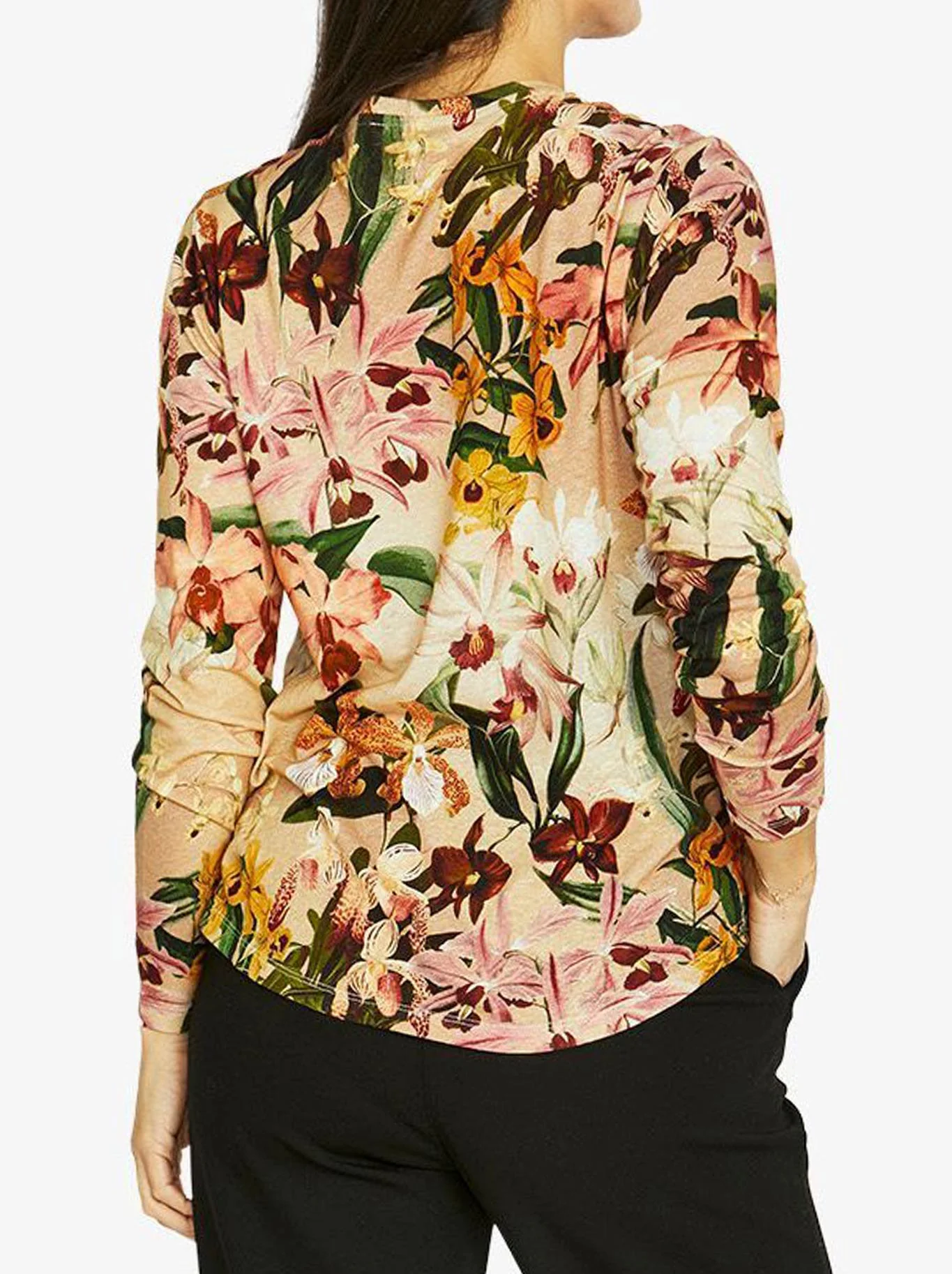 JUMP SPICED ORCHIDS LONG SLEEVE TEE - Image 2