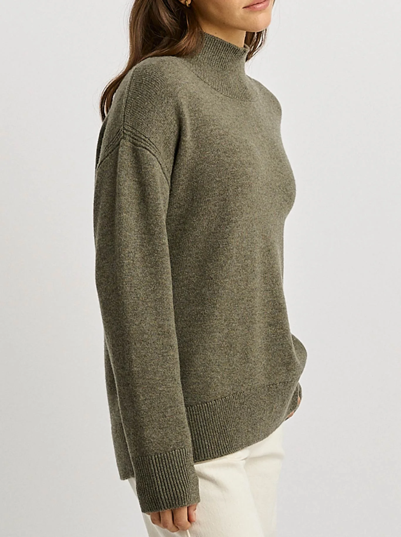TOORALLIE SPLIT NECK FUNNEL - Image 6