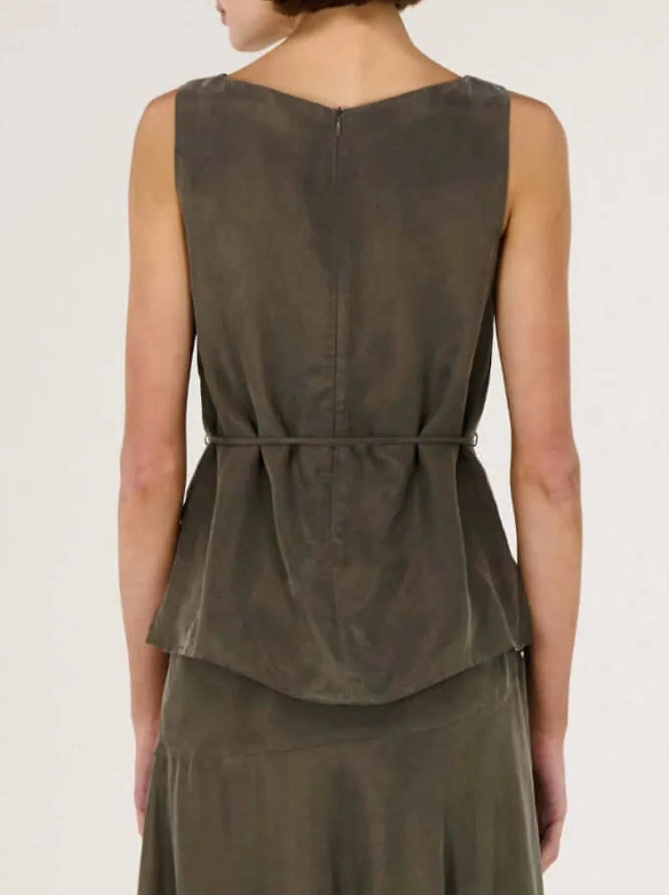 STAPLE THE LABEL STEVIE WAIST TIE TOP - Image 3