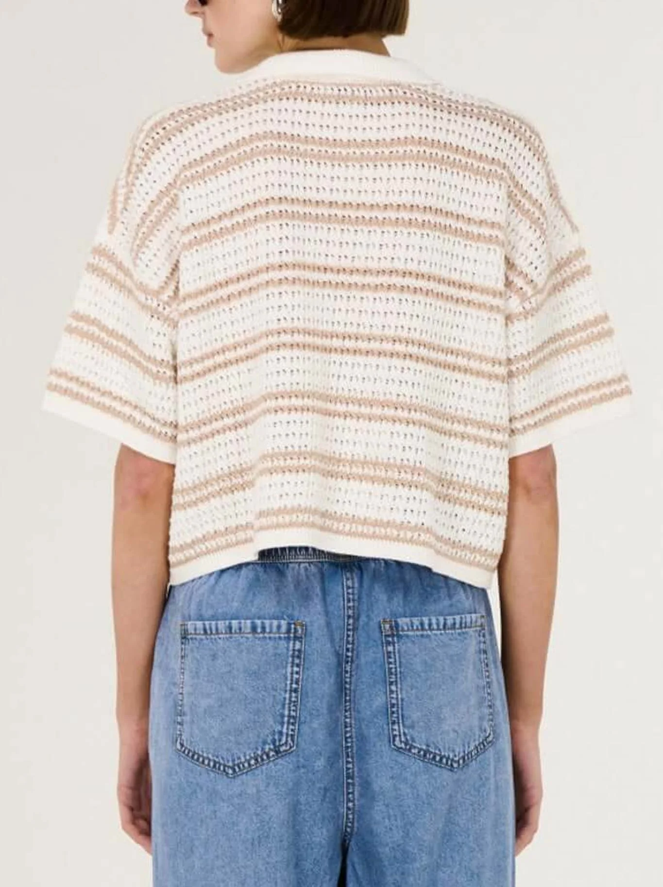 STAPLE THE LABEL EAMON KNIT POLO TEE - Image 3