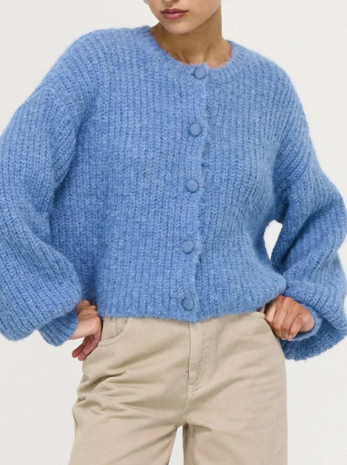 STAPLE THE LABEL ELOWEN CARDIGAN