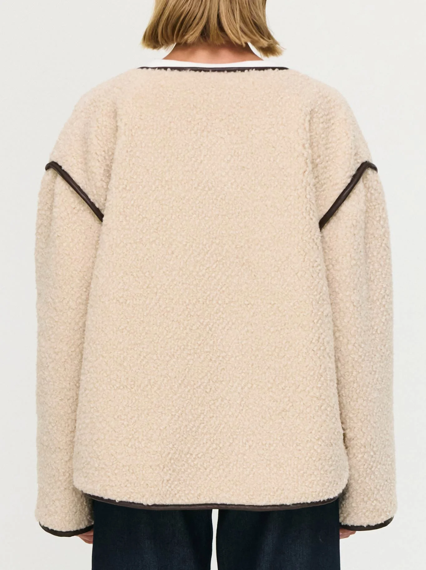 STAPLE THE LABEL PASCELE TEDDY DUFFLE COAT - Image 4