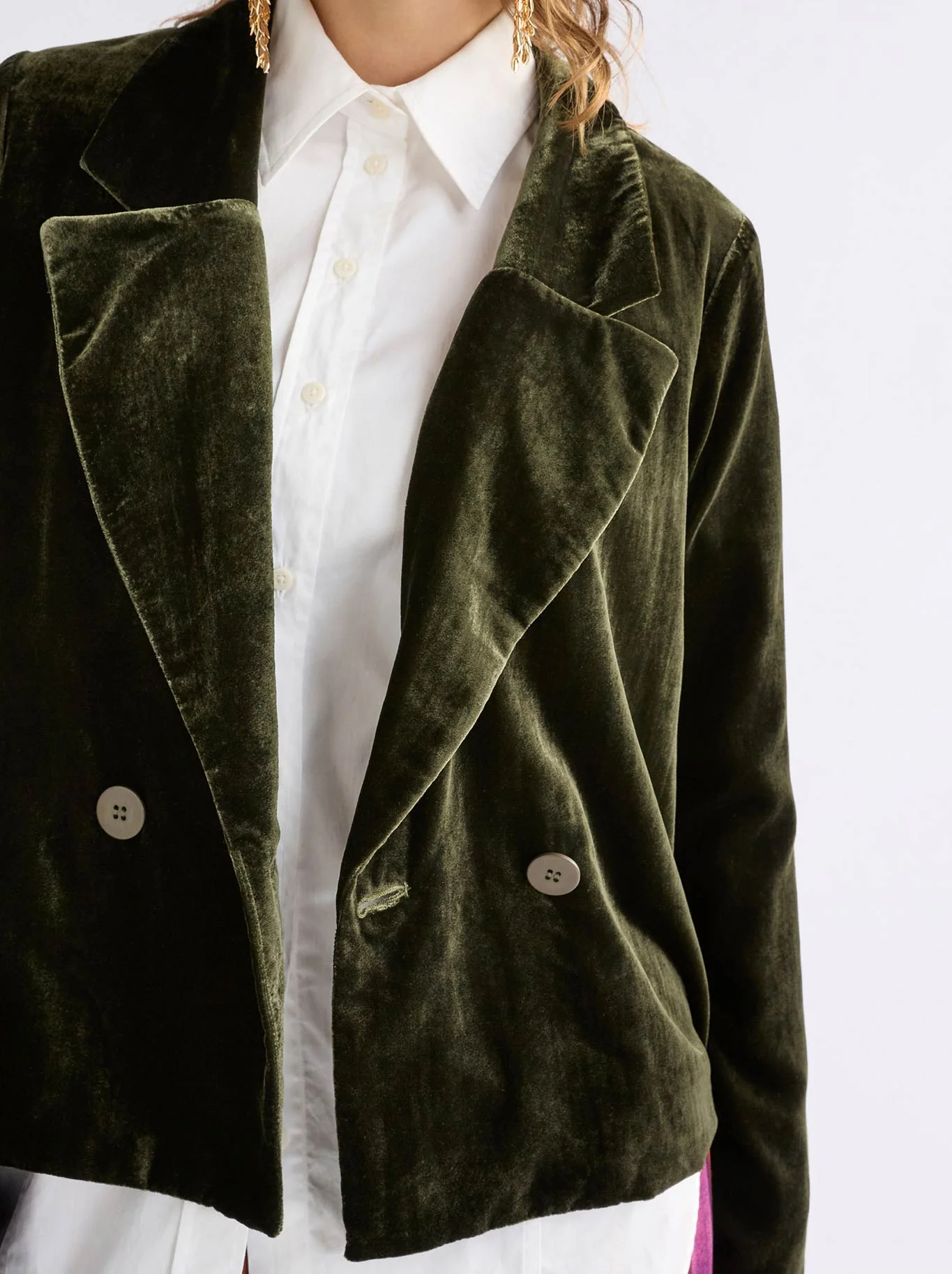 ELK SUURI DOUBLE BREASTED BLAZER - Image 3