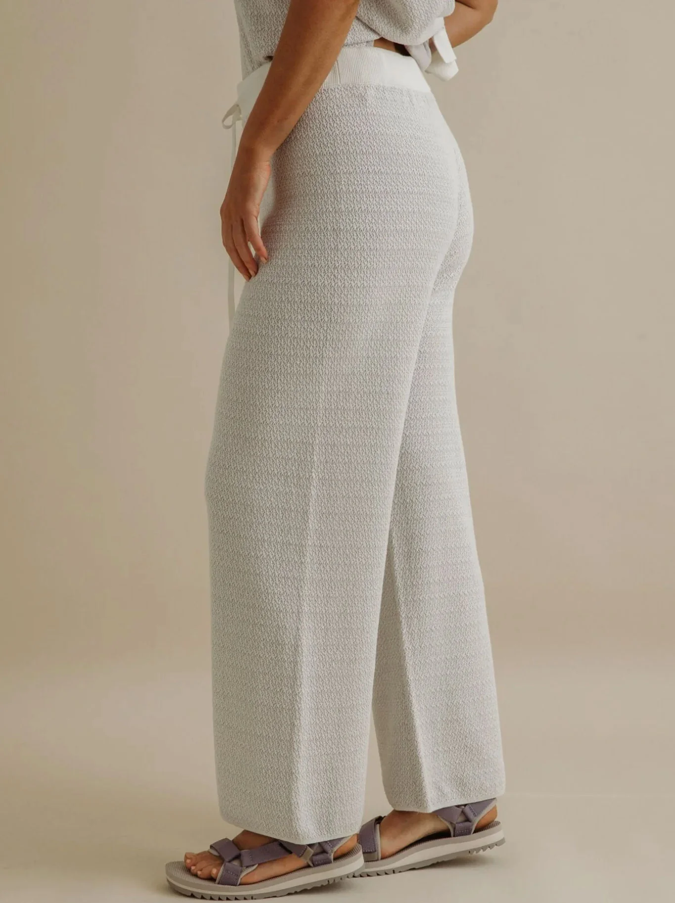 TALAMAYA CREPE KNITTED PANT - Image 2
